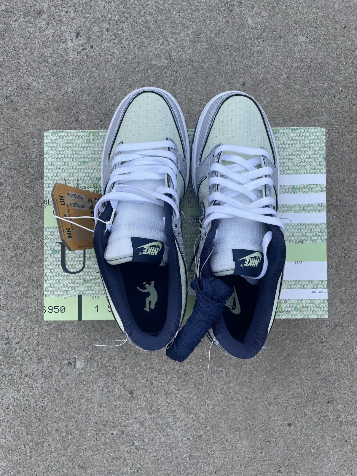 Union LA Union LA x Dunk low ‘Passport Pack Pistachio’ Size US 9 / EU 42 - 2 Thumbnail