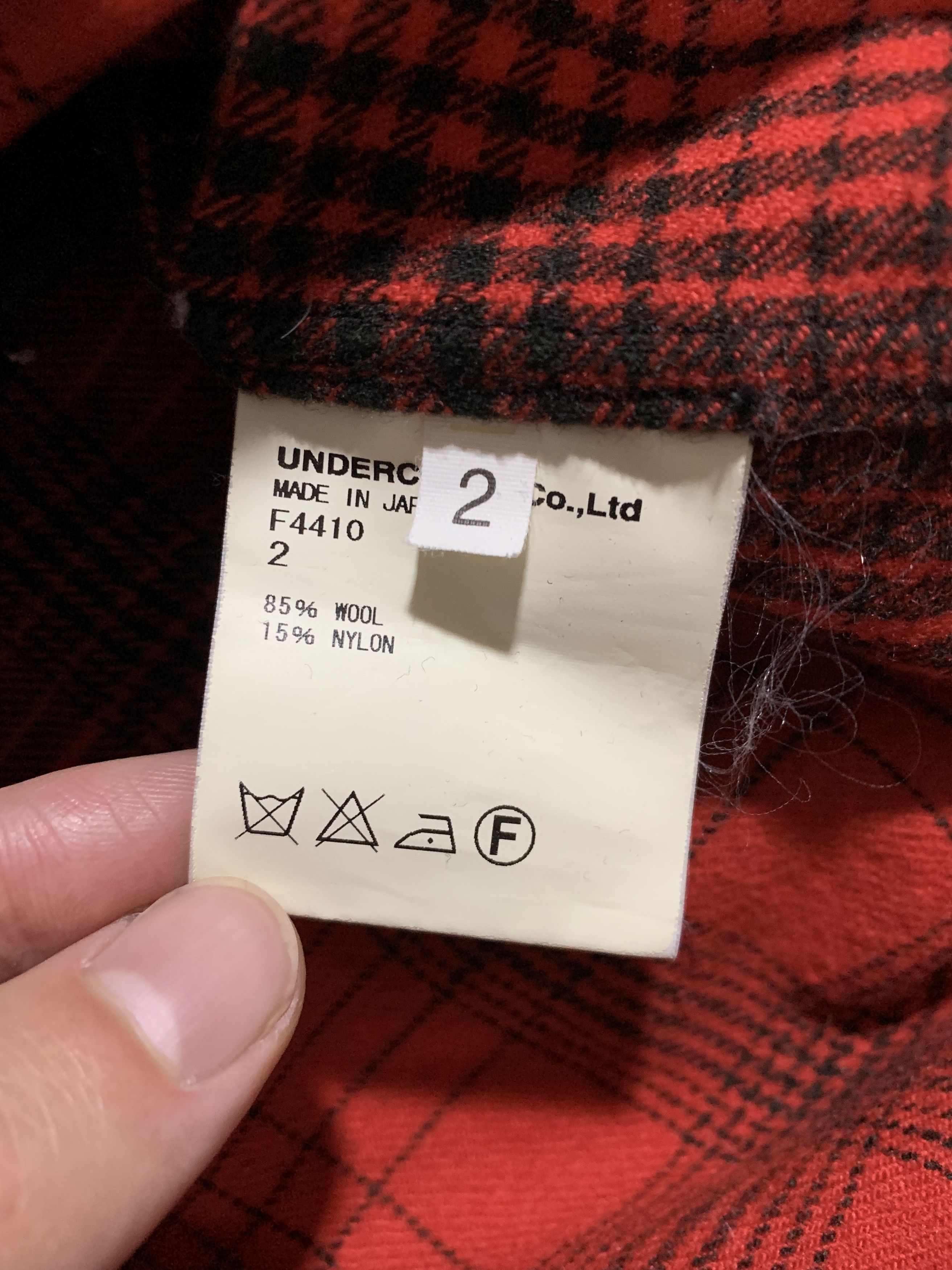 Undercover AW10 Avakareta Life Slash Flannel Jacket Size US M / EU 48-50 / 2 - 3 Thumbnail
