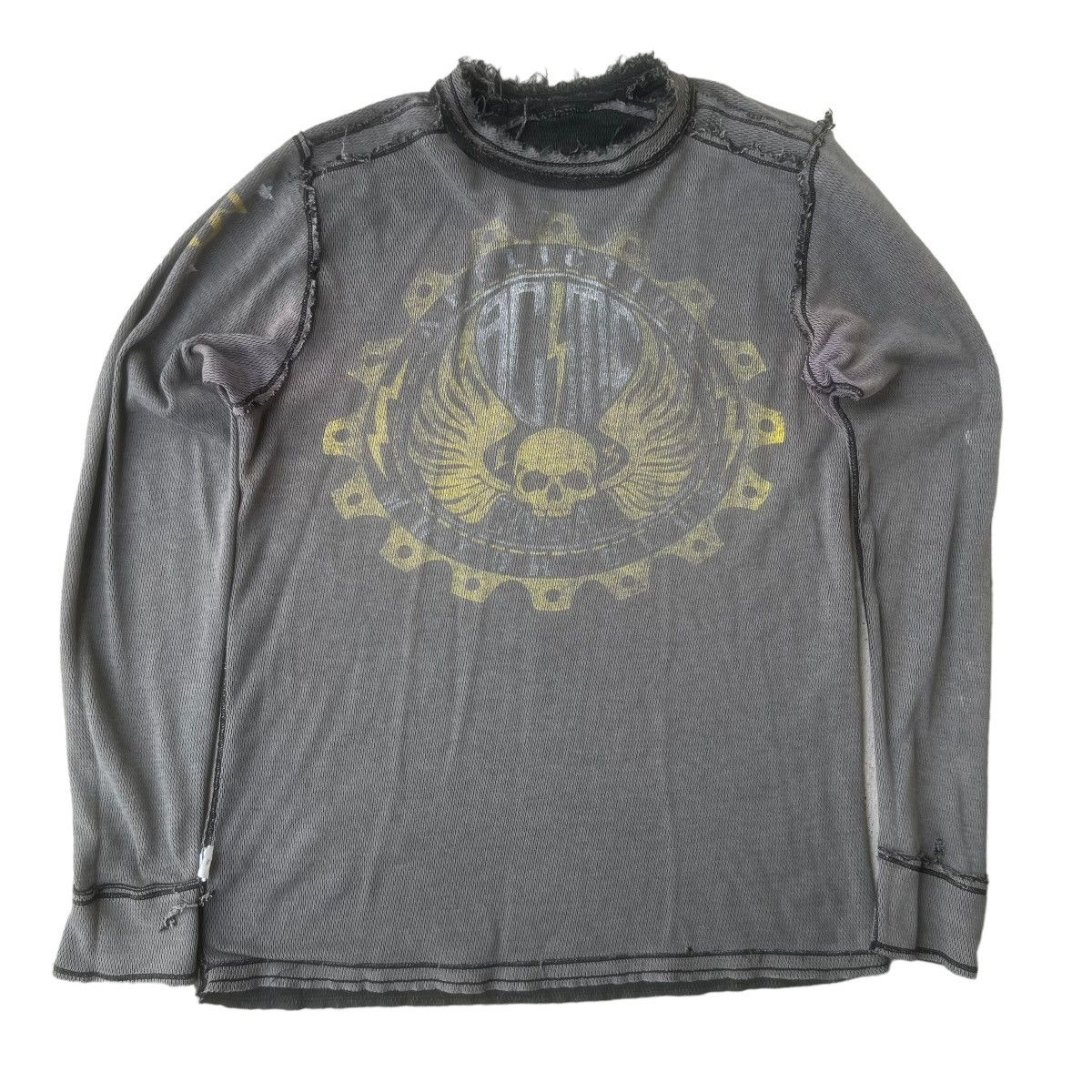 Reversible Thermal Affliction Long Sleeve Shirt Rebel Grunge