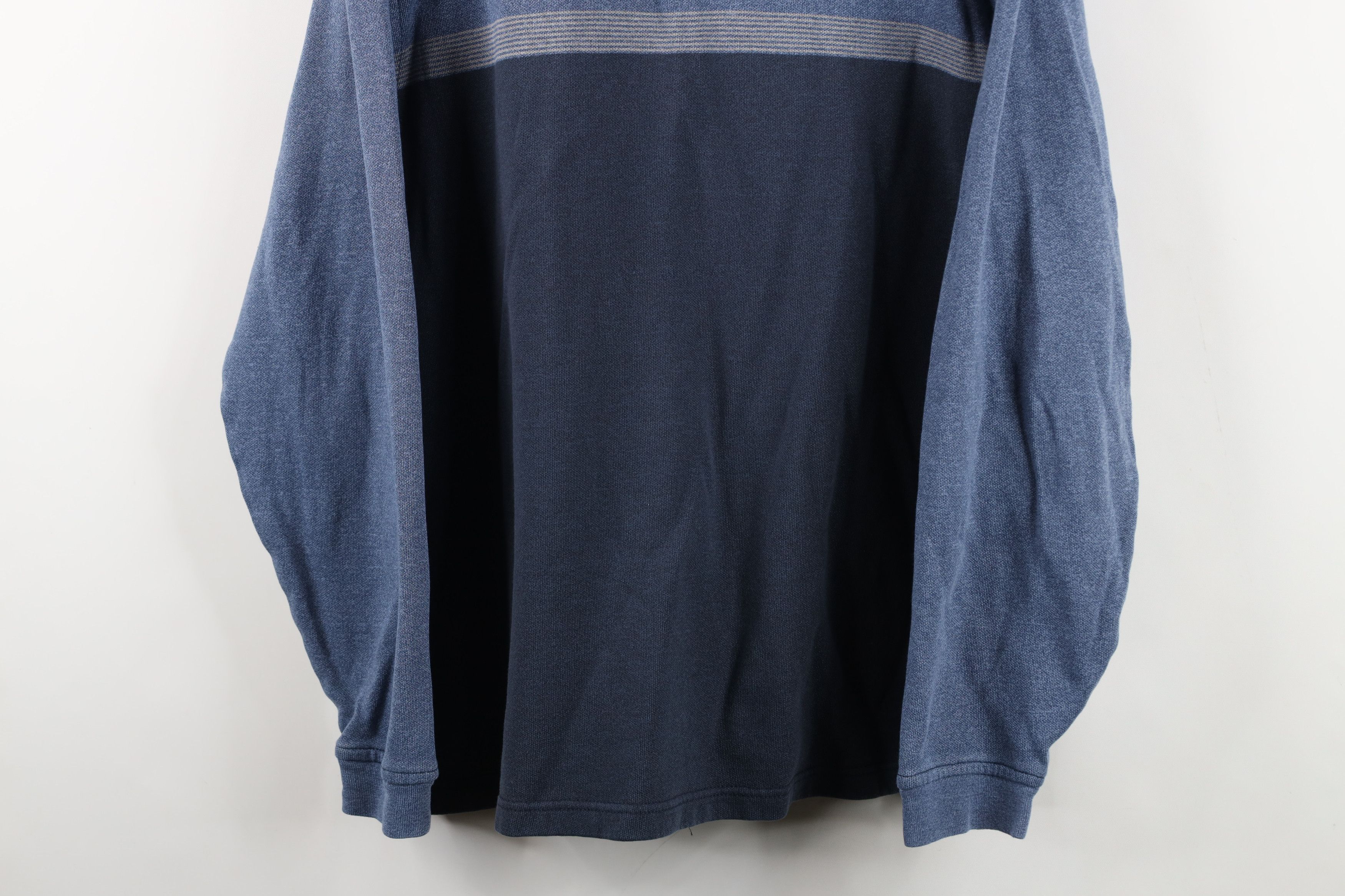 Vintage Vintage 90s Streetwear Striped Long Sleeve Rugby Polo Shirt Size US M / EU 48-50 / 2 - 3 Thumbnail