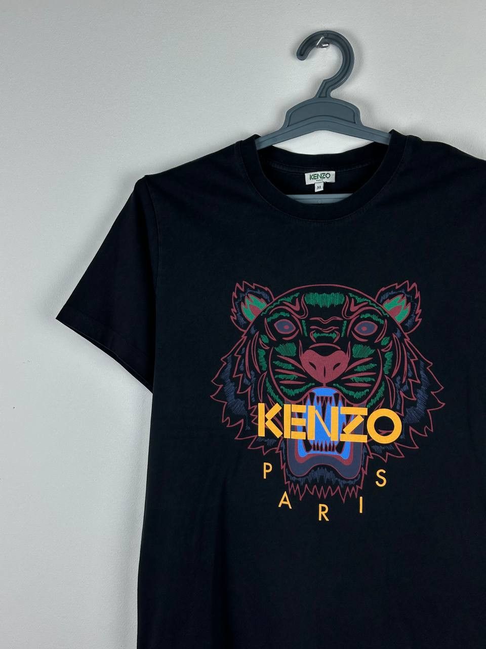 Kenzo Kenzo Paris big tiger Black t-shirt Size US M / EU 48-50 / 2 - 3 Thumbnail