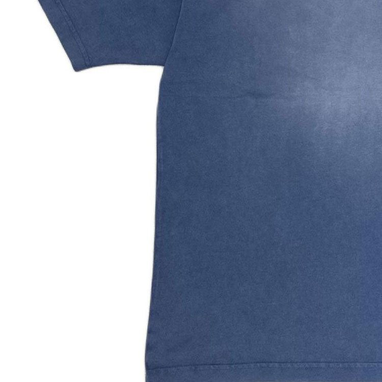 Balenciaga o1la1rc1a0625 Hand Drawn Medium Fit T-Shirt in Blue Size US XL / EU 56 / 4 - 5 Thumbnail