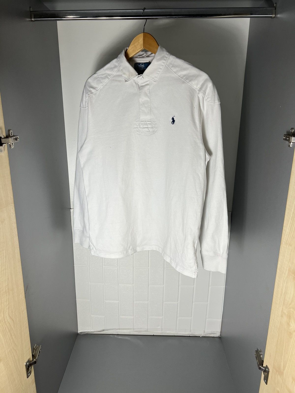 Polo Ralph Lauren VINTAGE POLO RALPH LAUREN RETRO RUGBY CLASSIC CASUAL Y2K 90s Size US L / EU 52-54 / 3 - 11 Thumbnail