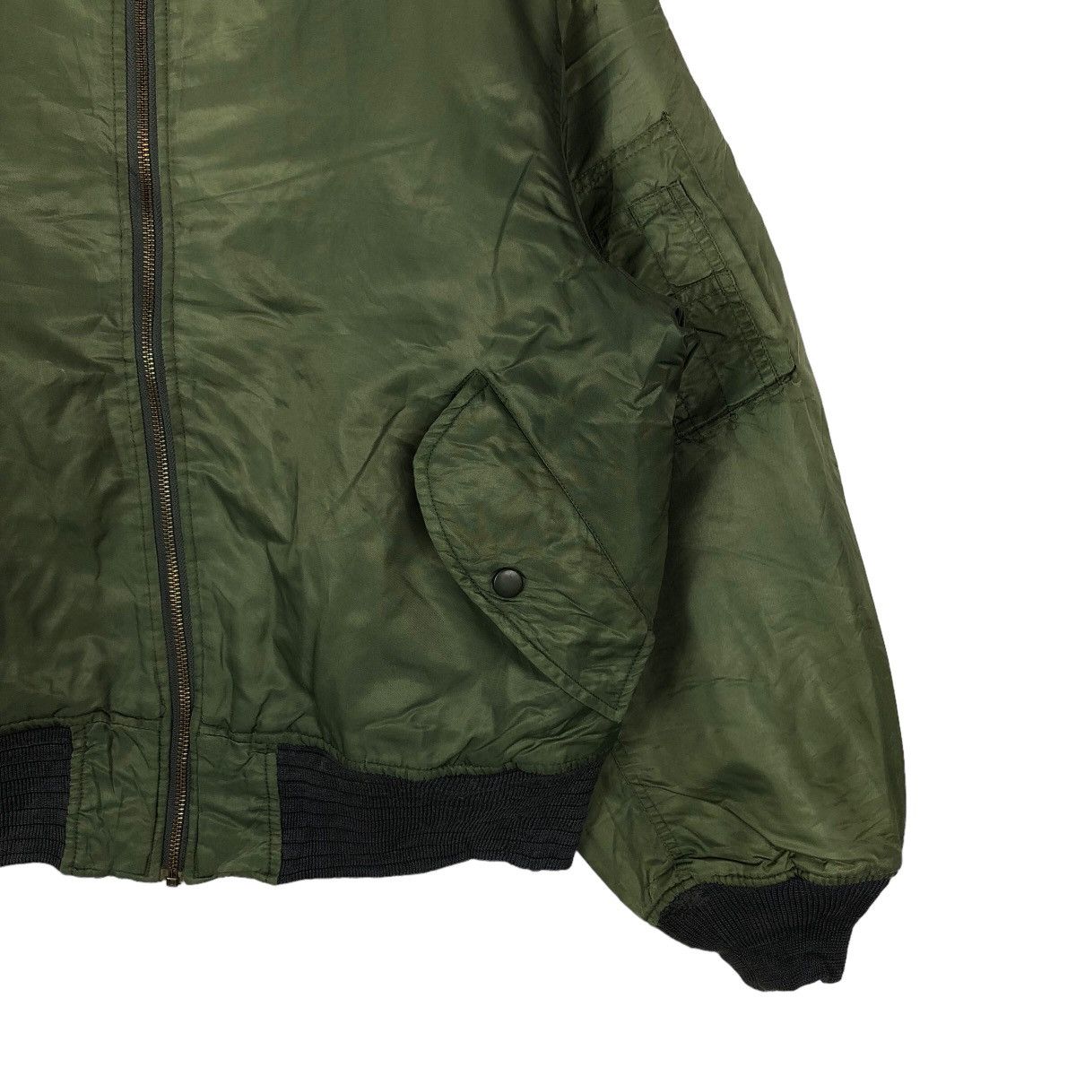 Japanese Brand 🔥90’s Riot Riot Vintage Bomber Jacket Military Design Size US M / EU 48-50 / 2 - 5 Thumbnail