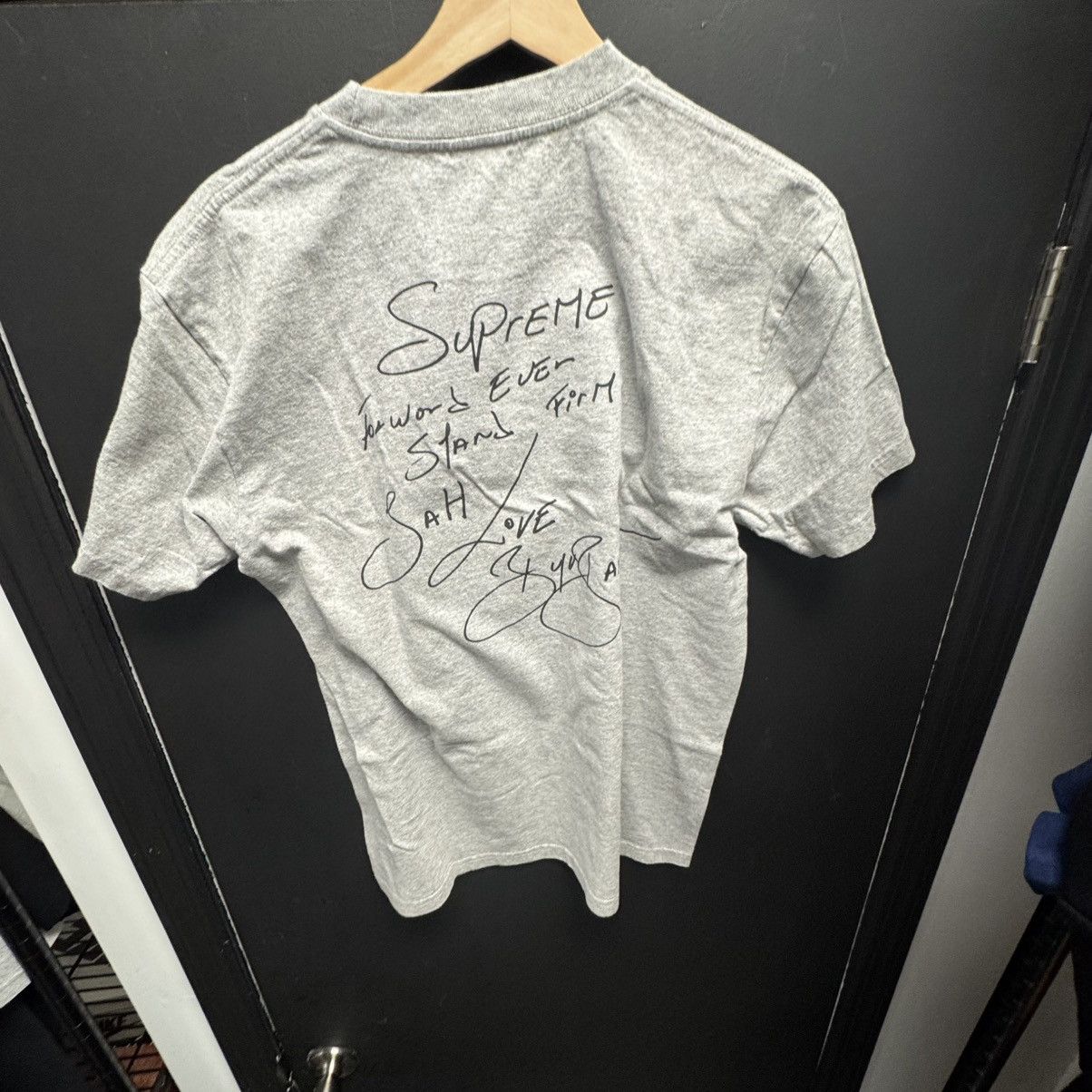 Supreme Supreme Buju Banton Tee Heather Grey Size US M / EU 48-50 / 2 - 2 Thumbnail