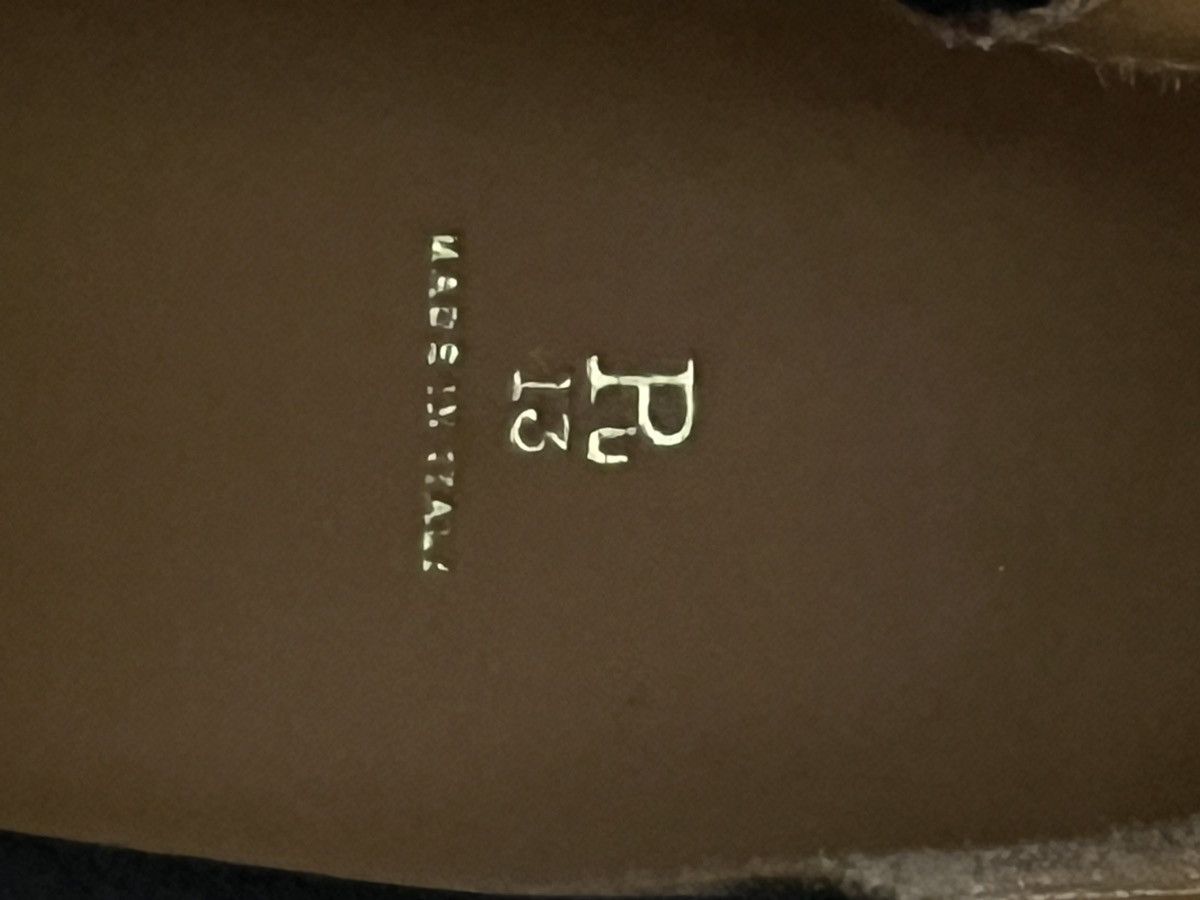 R13 R13 Single Stack Black/Brown Chelsea Boots Size US 8.5 / IT 38.5 - 6 Thumbnail