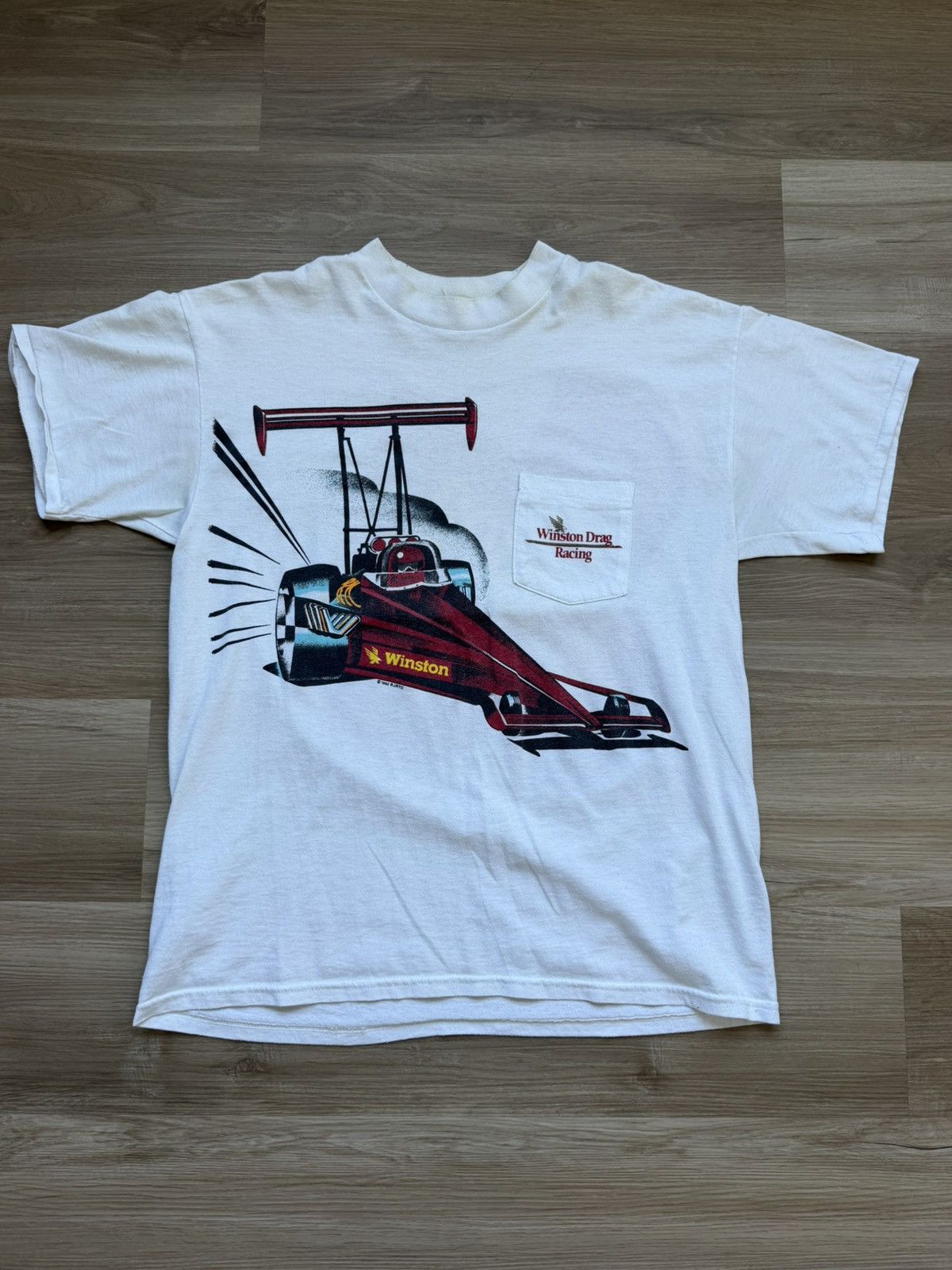 Marlboro Vintage Winston racing tee Size US L / EU 52-54 / 3 - 1 Thumbnail