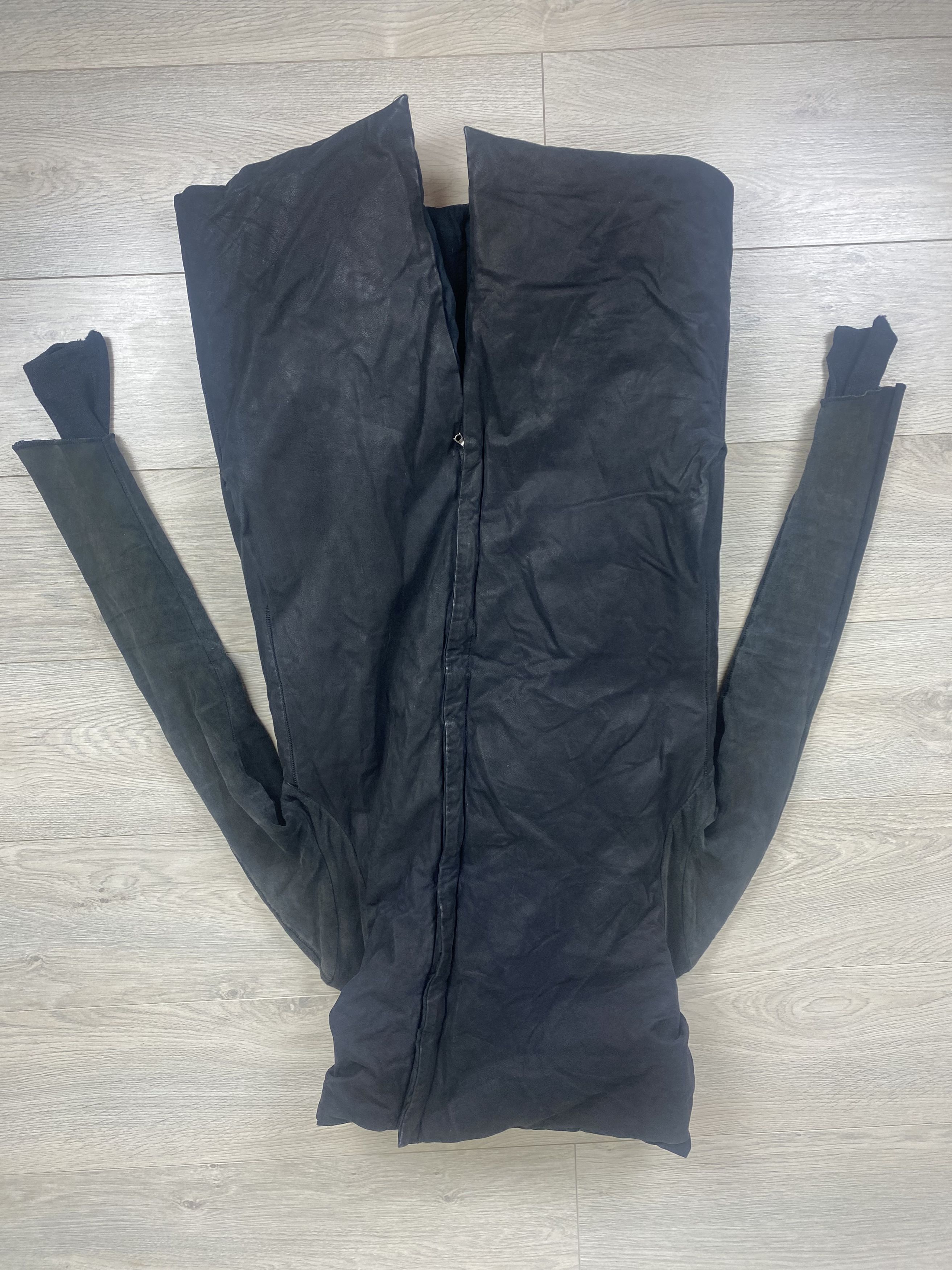 Isaac Sellam Experience Isaac Sellam Experience Assymetrical Leather Down Jacket Size S / US 4 / IT 40 - 7 Thumbnail