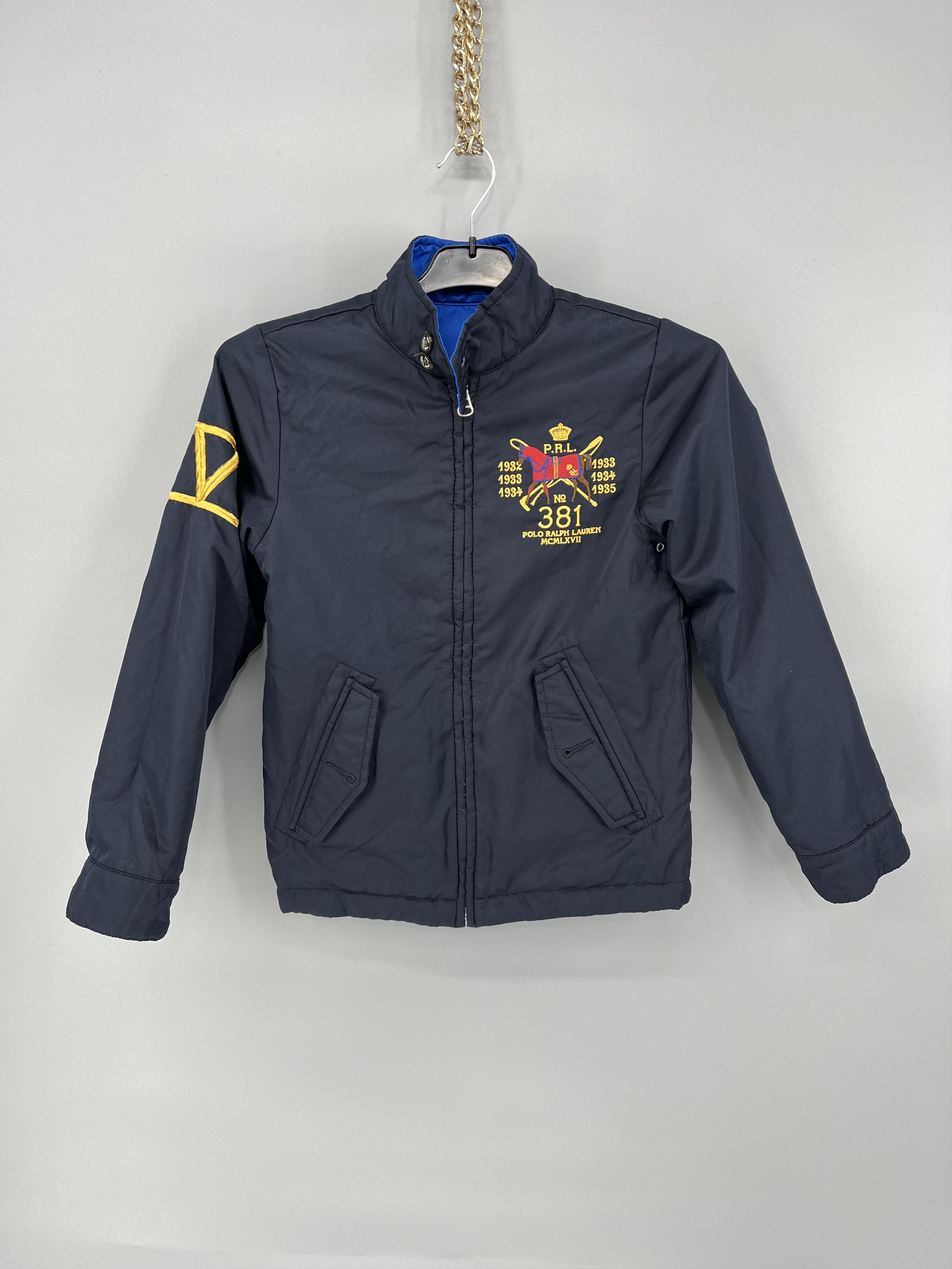 Polo Ralph Lauren Vtg Kids!! Polo Ralph Lauren County Riders Reversible Jacket Size US XXS / EU 40 - 13 Thumbnail