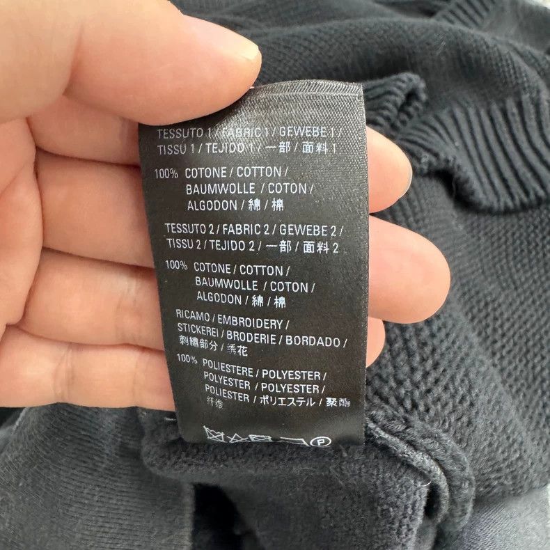 Balenciaga Balenciaga Embroidered logo stitching fake two-piece sweat Size US S / EU 44-46 / 1 - 5 Thumbnail