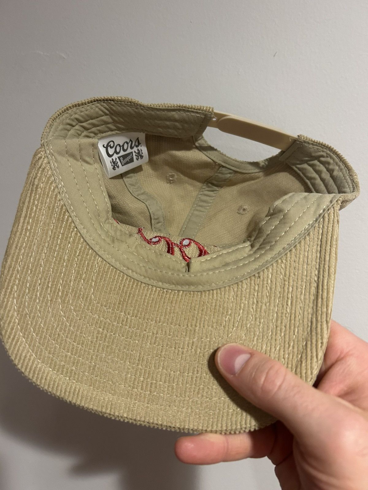 Other Coors Beer Corduroy Snapback Snap Back Hat Cap Colorado Size ONE SIZE - 8 Thumbnail