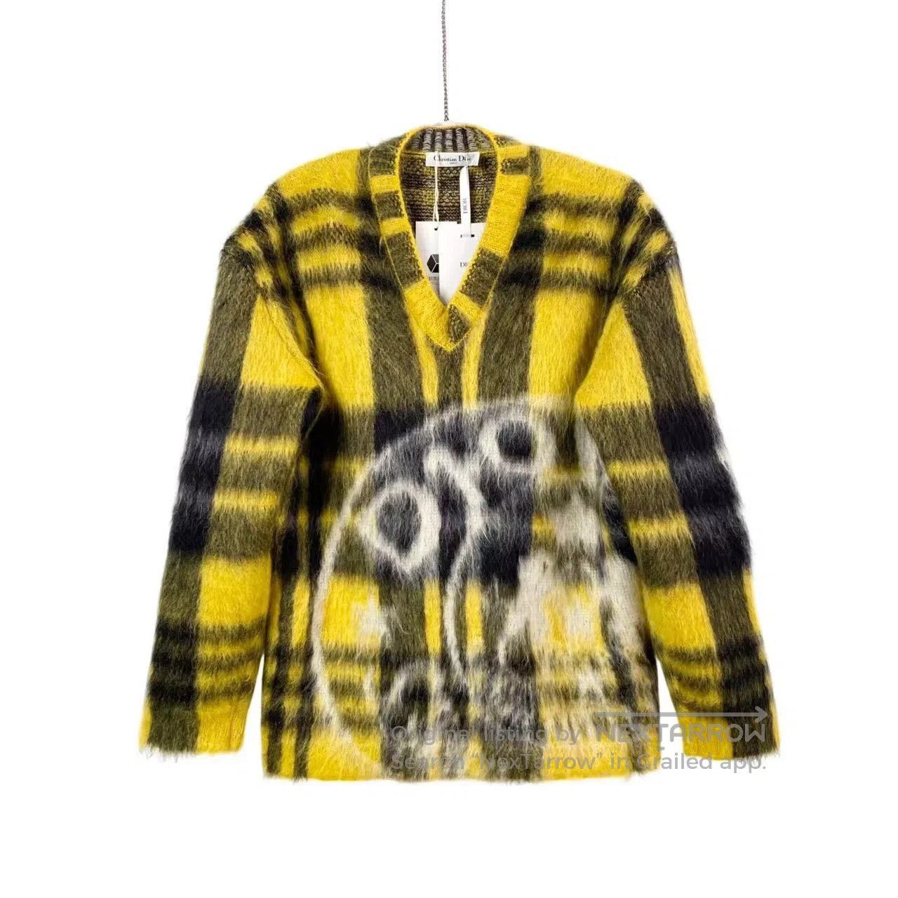 Dior Dior Logo check print sweater| Size XXS / US 00 / IT 34 - 1 Thumbnail