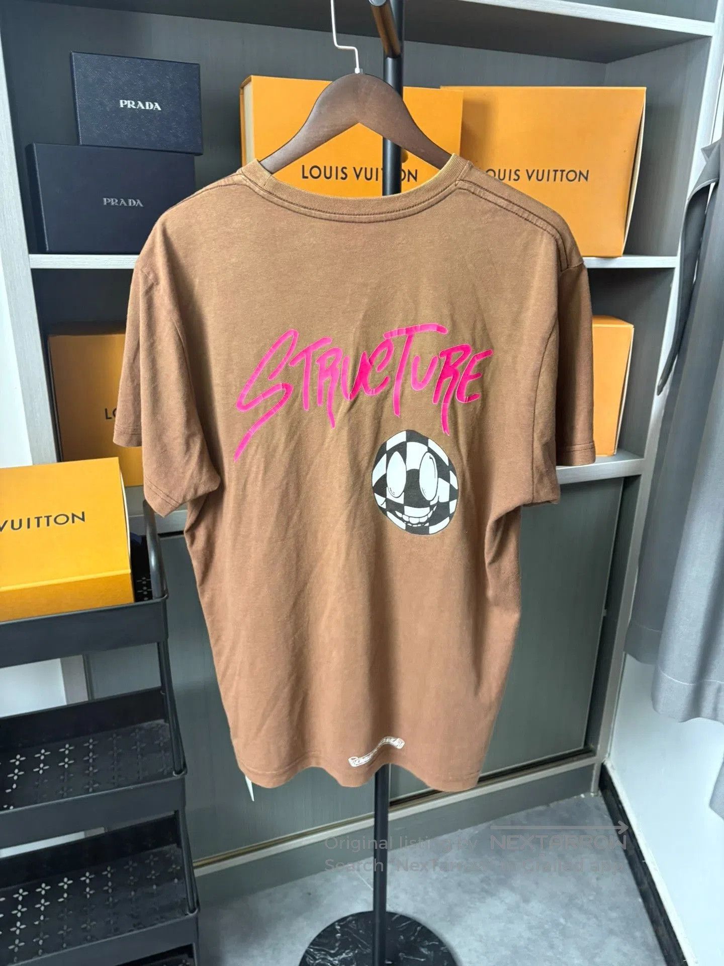 Chrome Hearts Chrome Hearts Mattyboy Brown Graffiti T. Size US XL / EU 56 / 4 - 3 Thumbnail