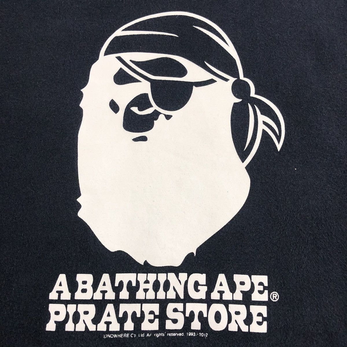 Bape Bape Pirate Store Spell Out Zip Hoodie A Bathing Ape Size US M / EU 48-50 / 2 - 4 Thumbnail