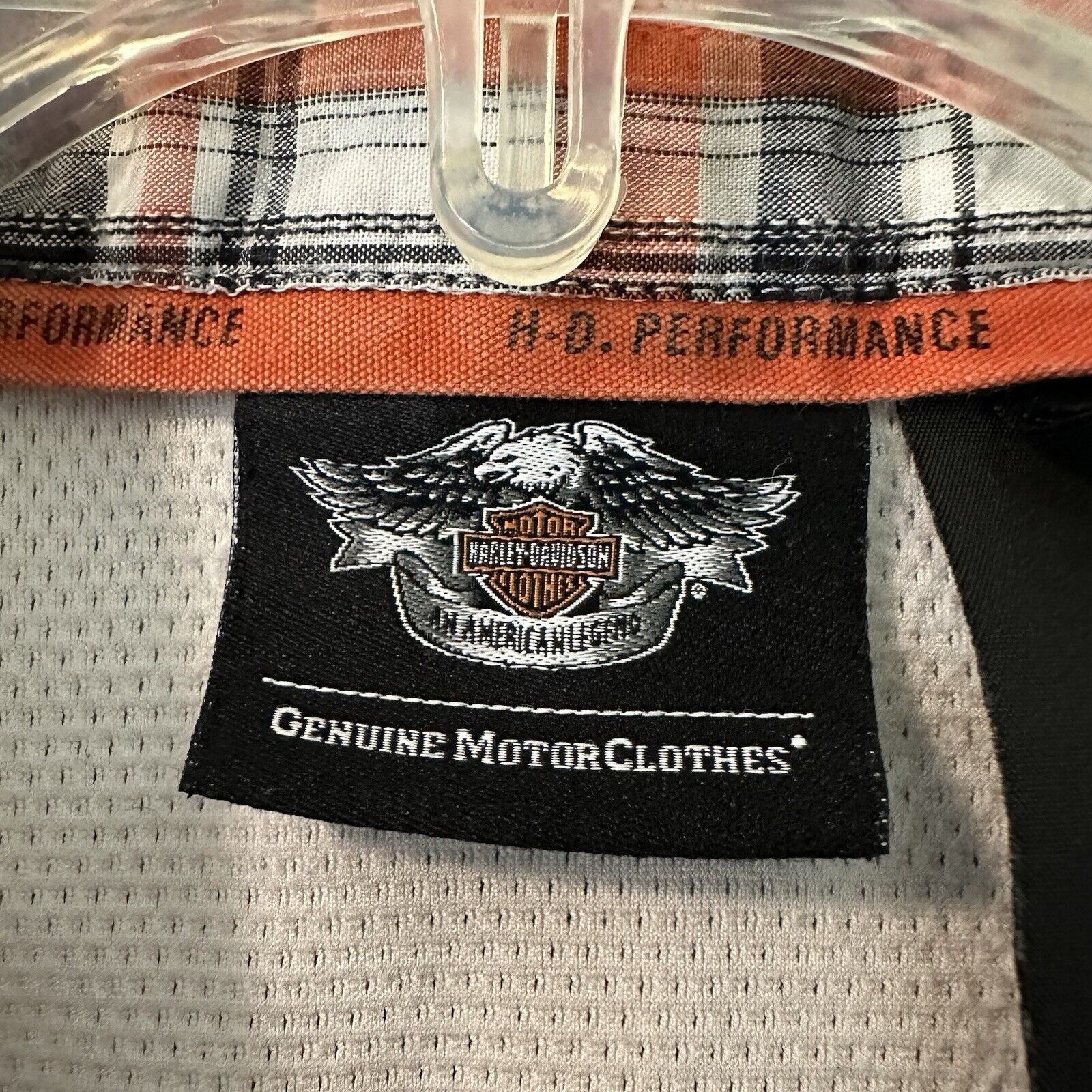 Harley Davidson Harley-Davidson Perform Vented Skull Graphic Plaid LR Shirt Size US L / EU 52-54 / 3 - 4 Thumbnail