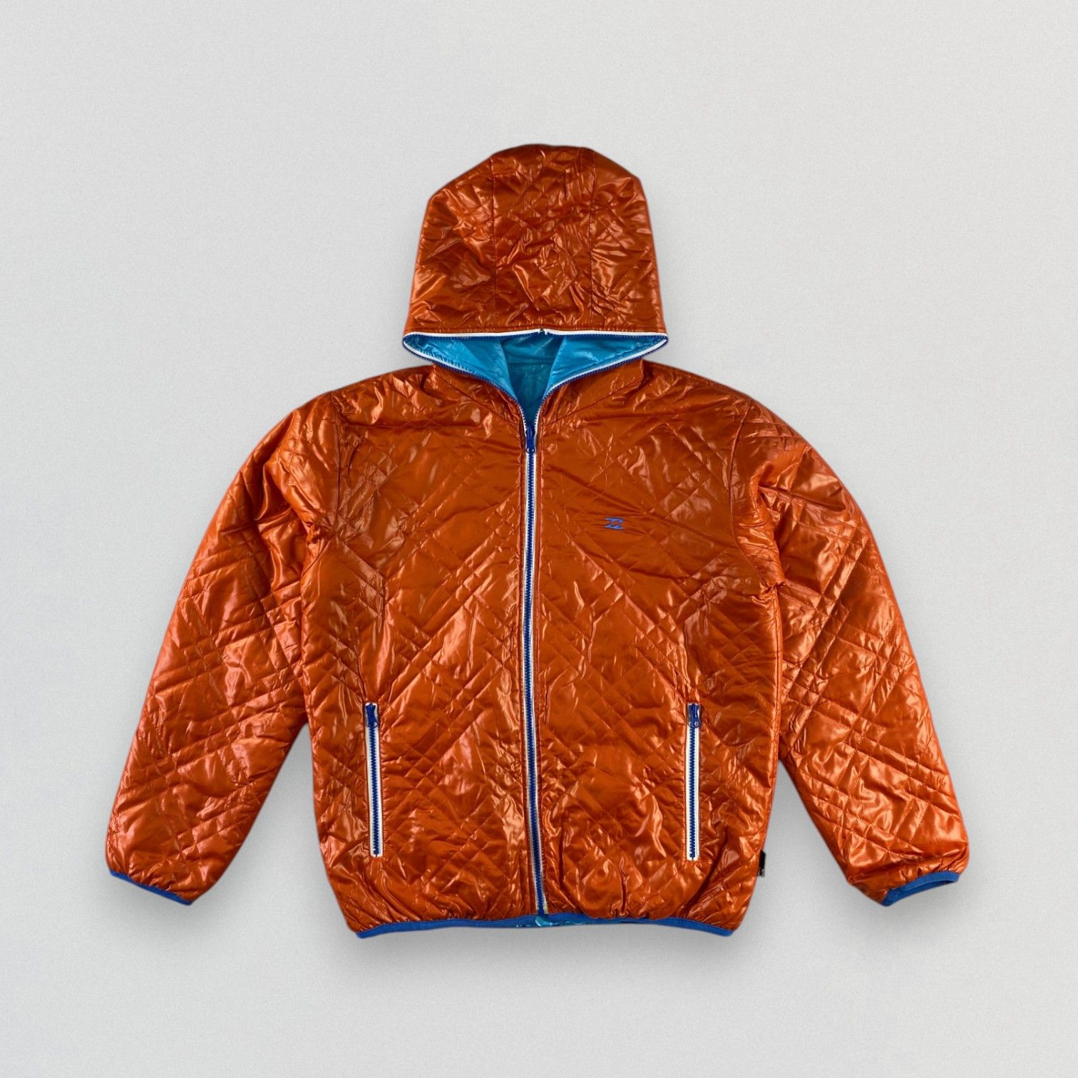Billabong Vintage Billabong Jacket Reversible Jacket Hooded Jacket Size US L / EU 52-54 / 3 - 1 Thumbnail