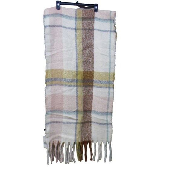 Other CEJON Women’s Plaid Pattern Oversized Blanket Scarf/ Wrap, 2 Size ONE SIZE - 6 Thumbnail