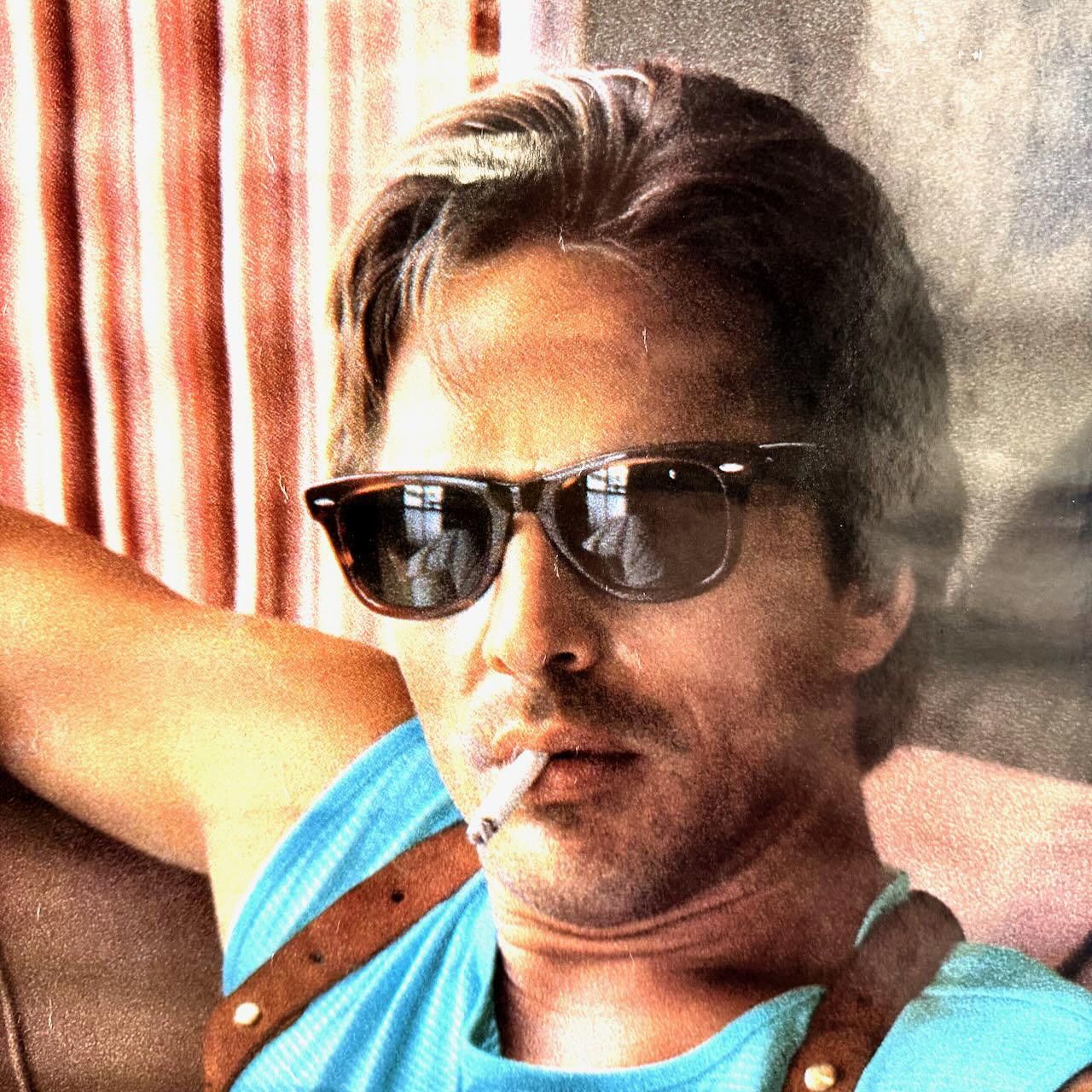 Dan Post VTG 1984 Miami Vice Poster 80s Kevin Costner Cigarette RARE Size ONE SIZE - 5 Thumbnail