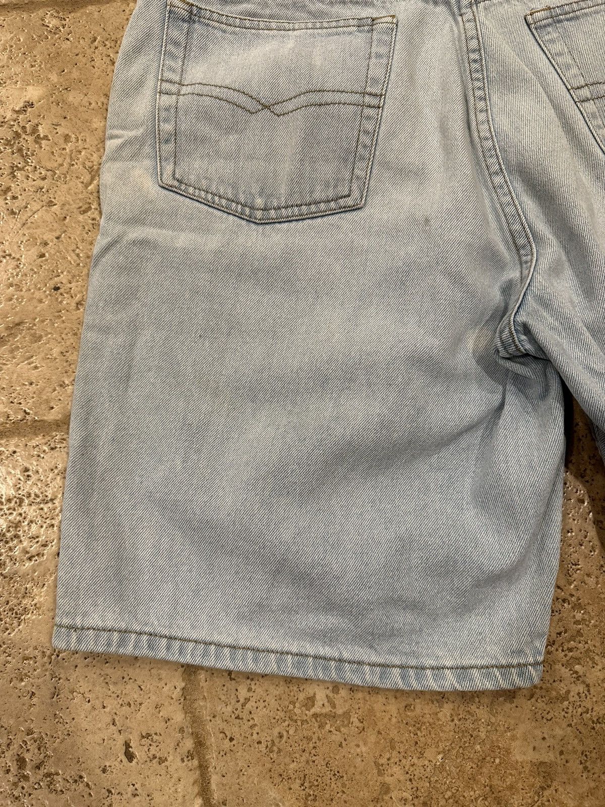 Bugle Boy × Vintage Vintage Bugle Boy Painter Denim Jean Shorts Jorts Size US 36 / EU 52 - 7 Thumbnail