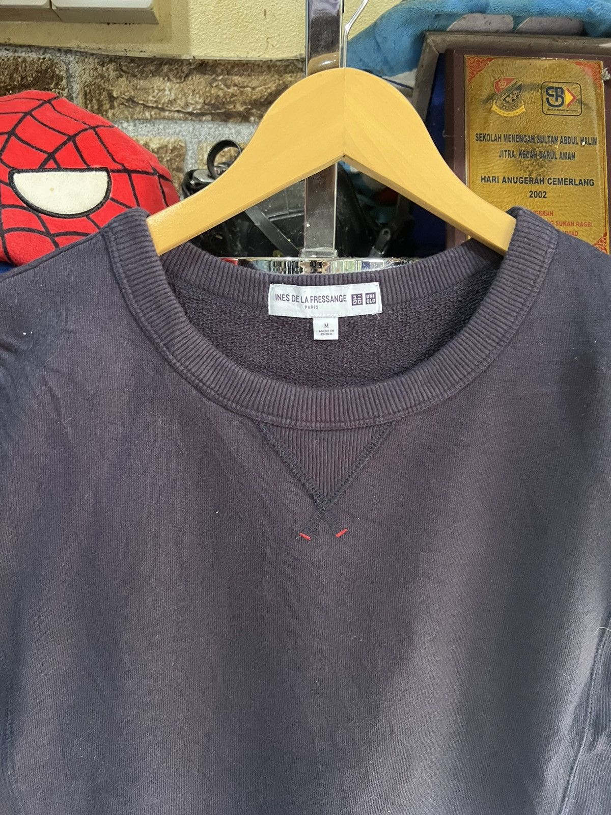 Uniqlo 🔥Rare Ines De La Fressange Uniqlo Short Sleeve Sweatshirt Size M / US 6-8 / IT 42-44 - 3 Thumbnail