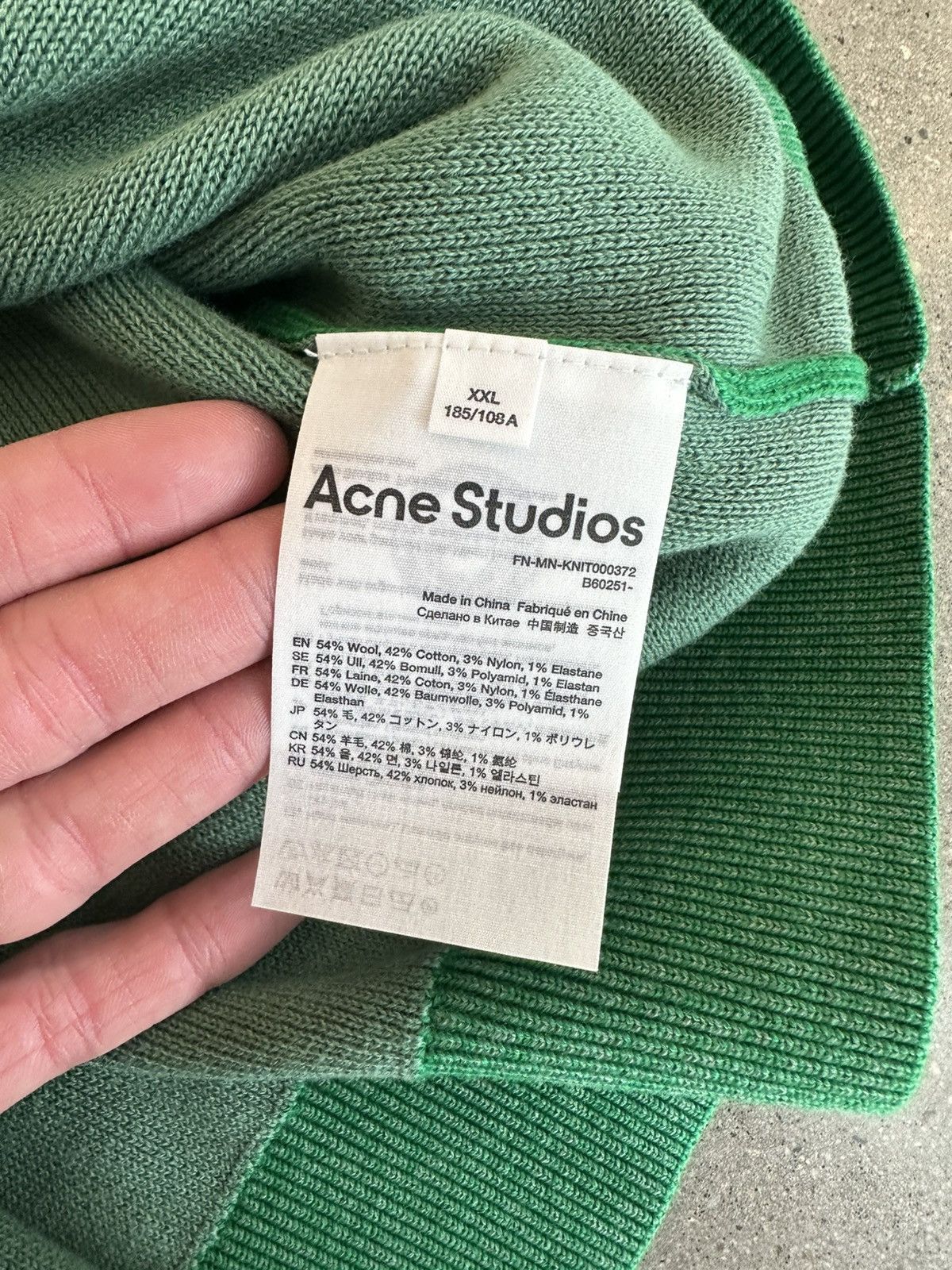 Acne Studios Acne Studios Cardigan Size US XXL / EU 58 / 5 - 3 Thumbnail