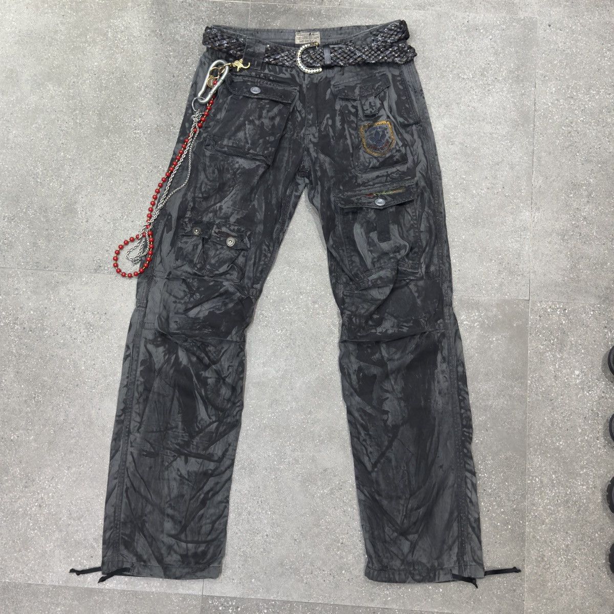 Other × Vintage vintage japanese brand save stars camouflage cargo pants Size US 32 / EU 48 - 2 Thumbnail