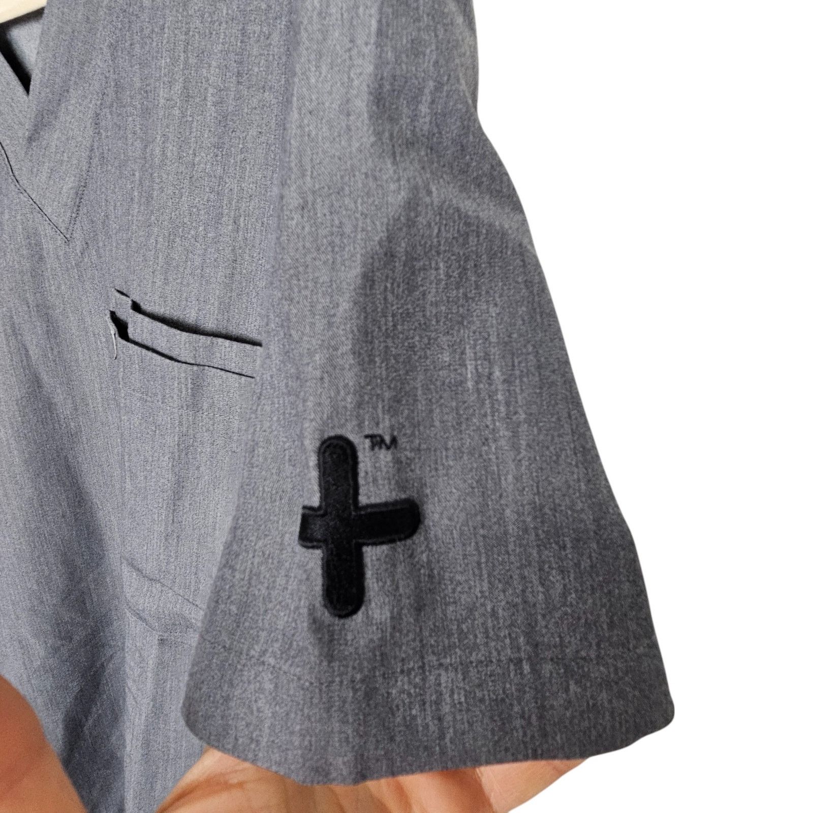 Figue Figs Mens Leon Scrub Top L Workwear Stretch Comfort Doctor Size L / US 10 / IT 46 - 4 Thumbnail