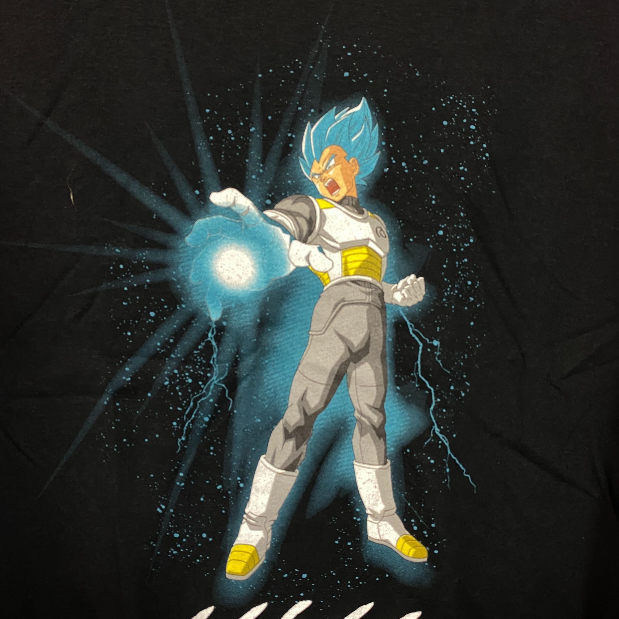 Anime Dragon Ball Super SSGSS Vegeta Long Sleeve T-Shirt Small Size US S / EU 44-46 / 1 - 2 Thumbnail