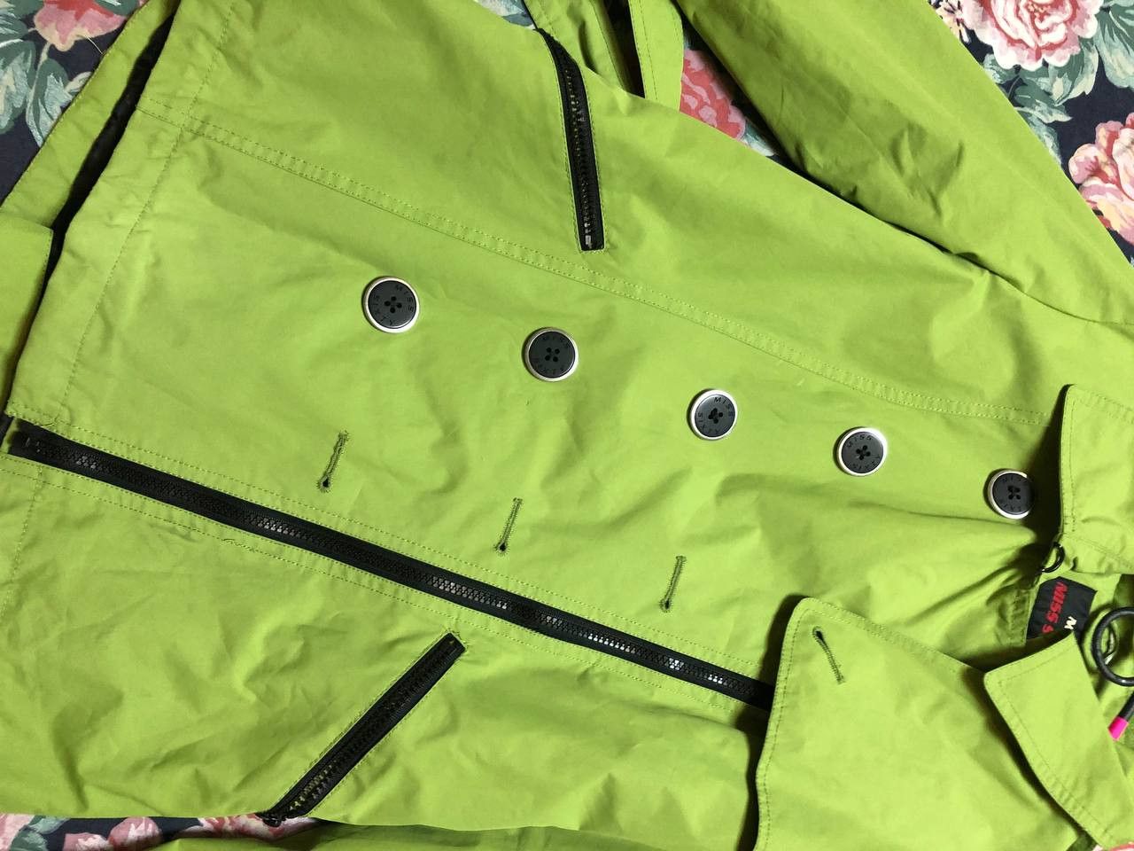 Miss Sixty Y2K vintage jacket green luxury Miss Sixty Streetwear Size L / US 10 / IT 46 - 22 Thumbnail