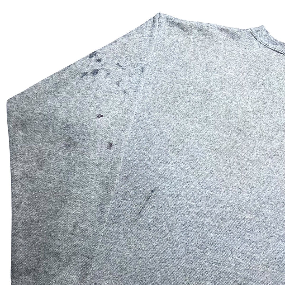 Carhartt × Vintage Vtg 1990s Carhartt Gray Paint Splattered Pullover Sweatshirt Size US XL / EU 56 / 4 - 19 Thumbnail