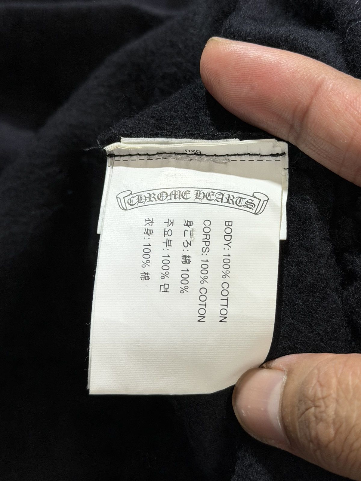 Chrome Hearts Chrome Hearts - Blue Spellout Sleeves Pullover Size US S / EU 44-46 / 1 - 16 Thumbnail