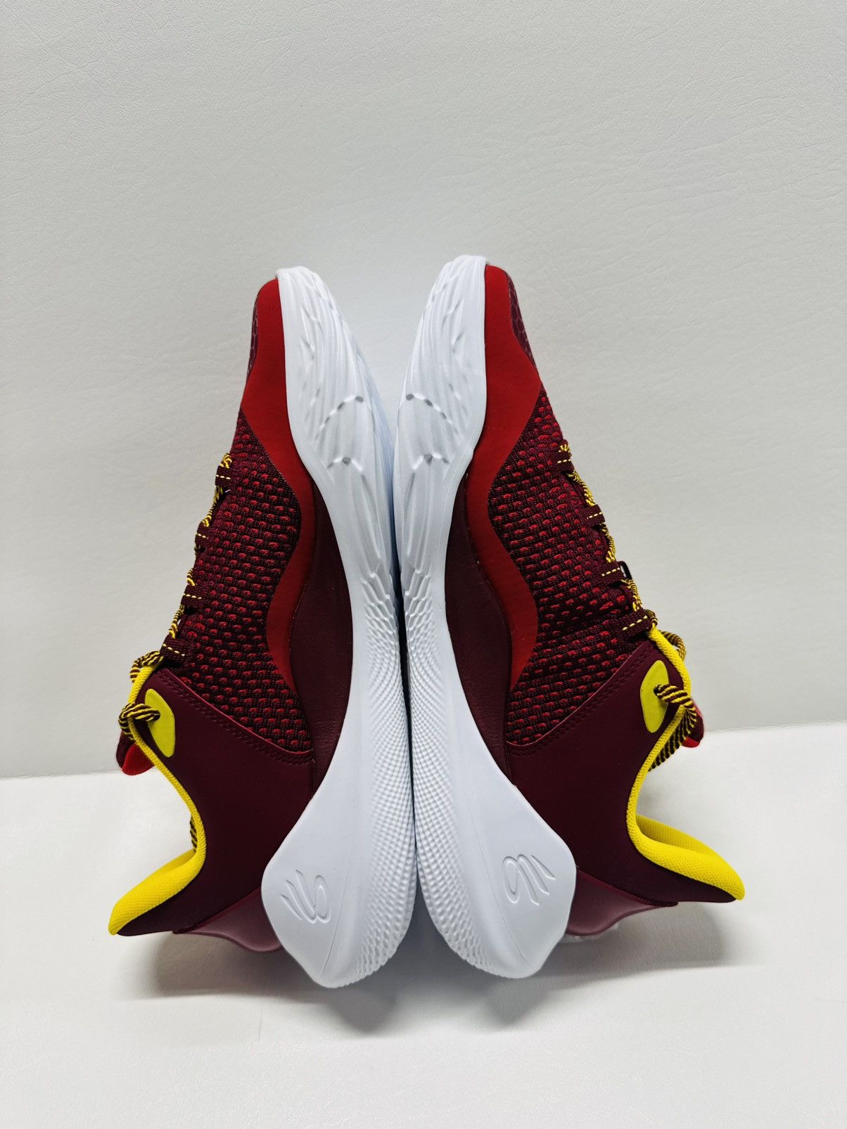 Under Armour Under Armour Curry 11 Fire Red/White Size US 11.5 / EU 44-45 - 3 Thumbnail