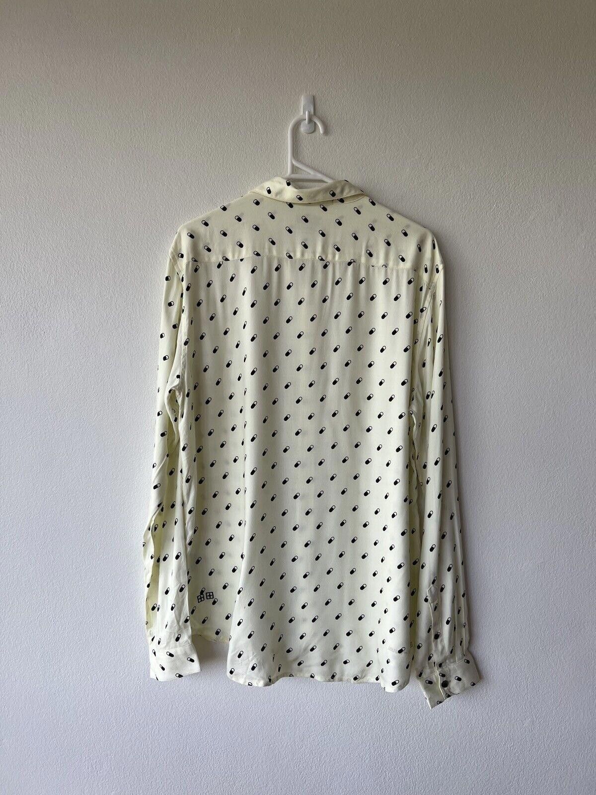 Ksubi new Ksubi mens top shirt medium m l long sleeve ivory pills Size US M / EU 48-50 / 2 - 3 Thumbnail