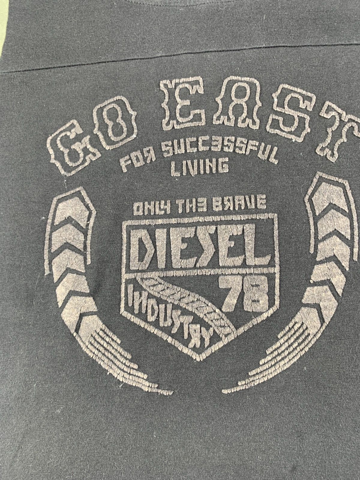 Diesel Diesel Multicolor Fitted Stretch Velvet Graphic Print Top Size S / US 4 / IT 40 - 4 Thumbnail