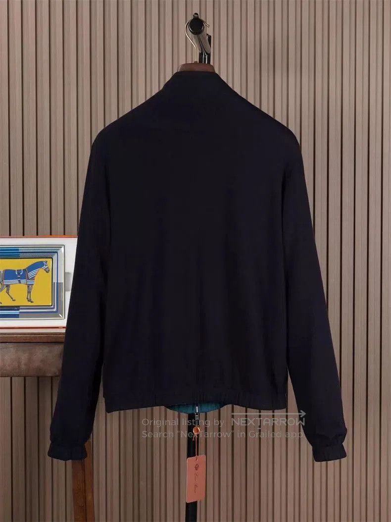 Loro Piana Loro Piana GOK Reversible Bomber Jacket. Size US L / EU 52-54 / 3 - 1 Thumbnail