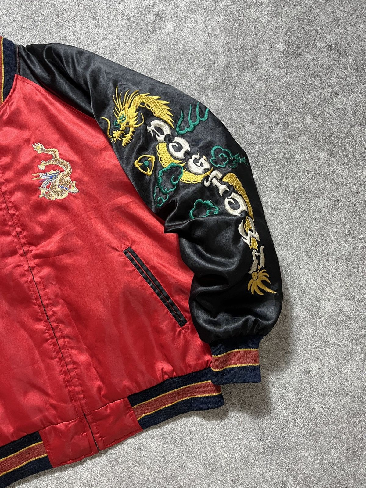 Dogtown ⚡️Rare⚡️ Vintage Dogtown Black Panther Dragon Souvenir Jacket Size US M / EU 48-50 / 2 - 7 Thumbnail