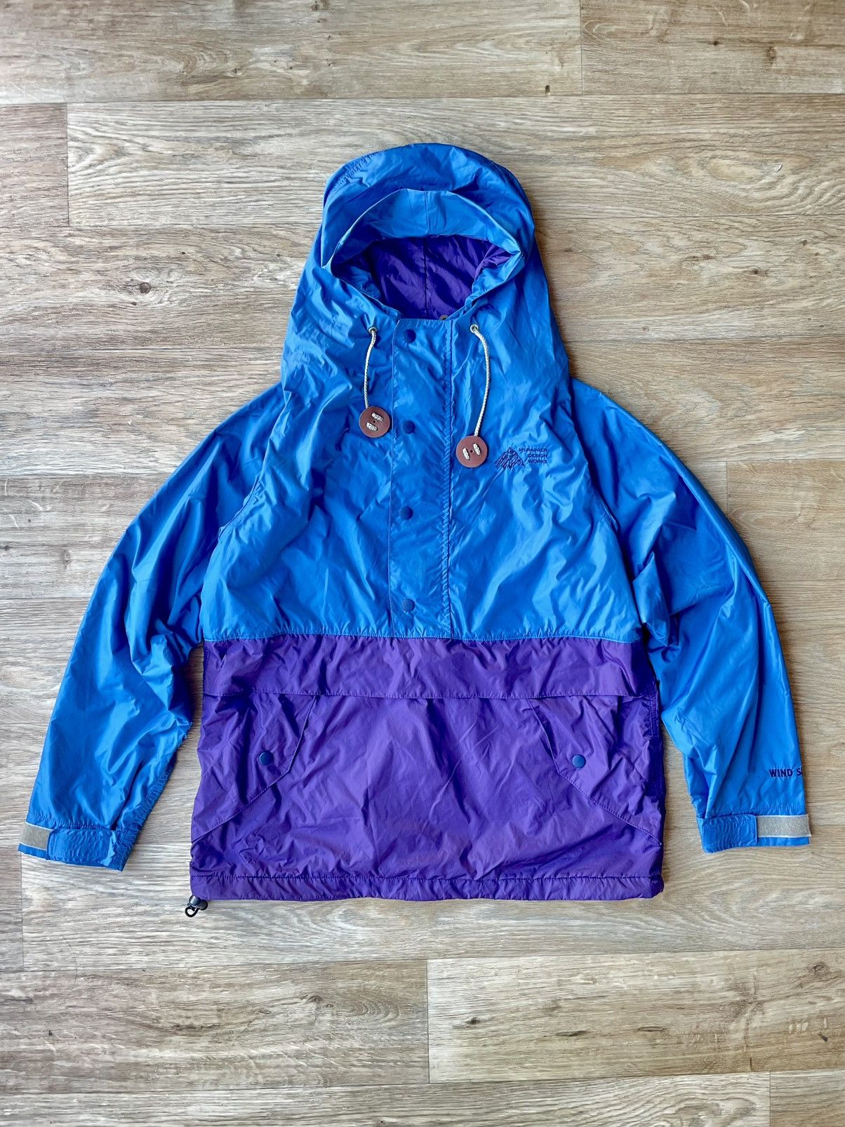 Mt. RAINIER DESIGN Mt. Rainier Design Works Wind Shed Anorak Made in Japan S Size US S / EU 44-46 / 1 - 1 Thumbnail
