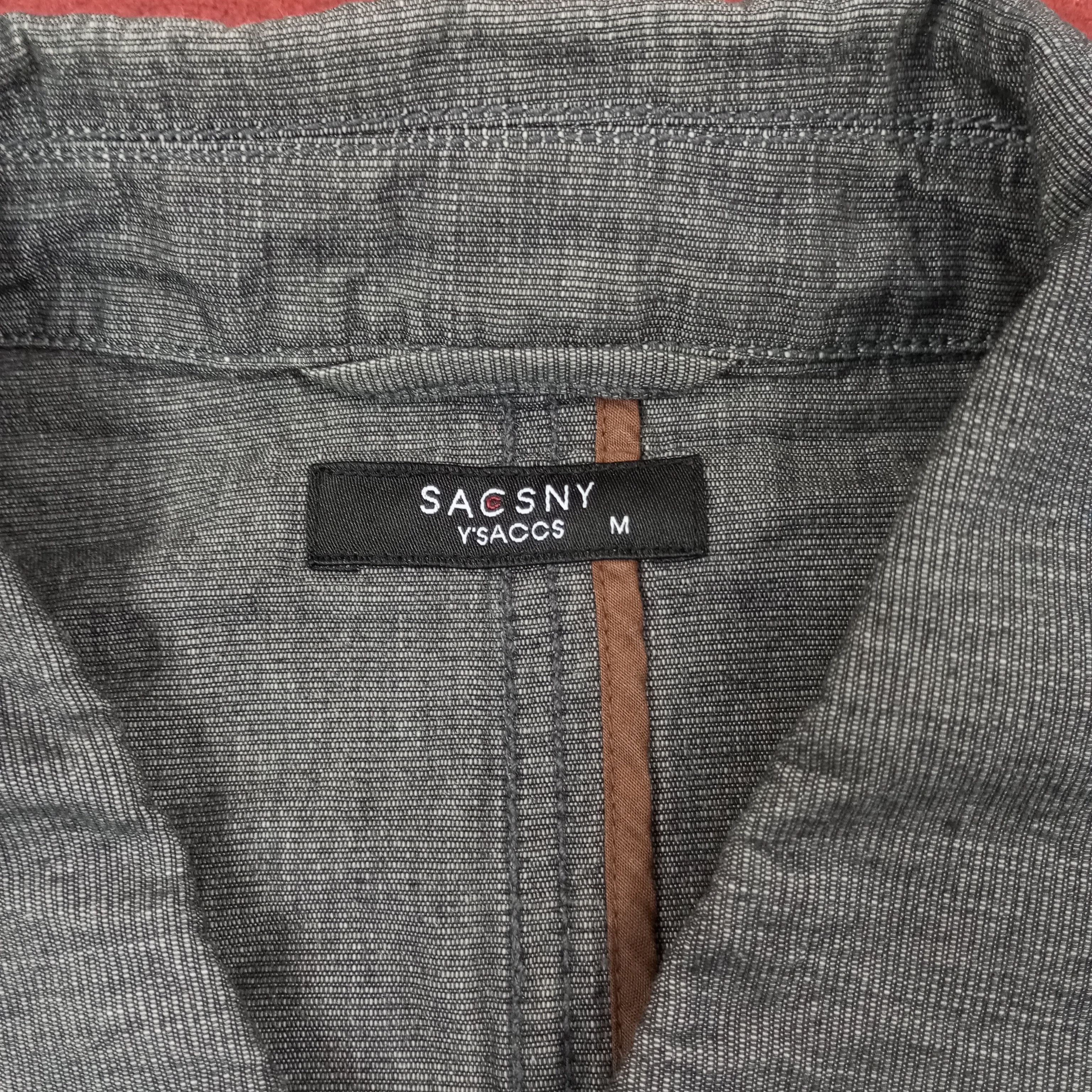 Yohji Yamamoto Vintage Sacsny Ysaccs by Yohji Yamamoto Custom Jacket c233n3 Size US M / EU 48-50 / 2 - 6 Thumbnail