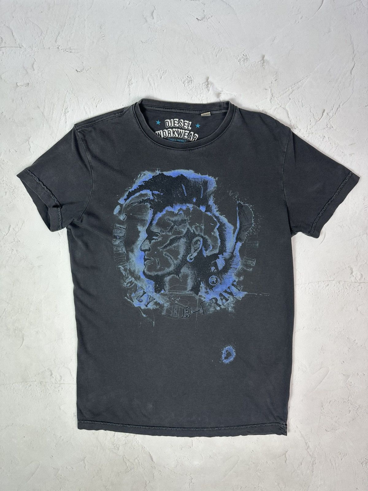 Diesel Vintage Diesel Punk Printed Short Sleeve T-shirt Size US S / EU 44-46 / 1 - 1 Thumbnail