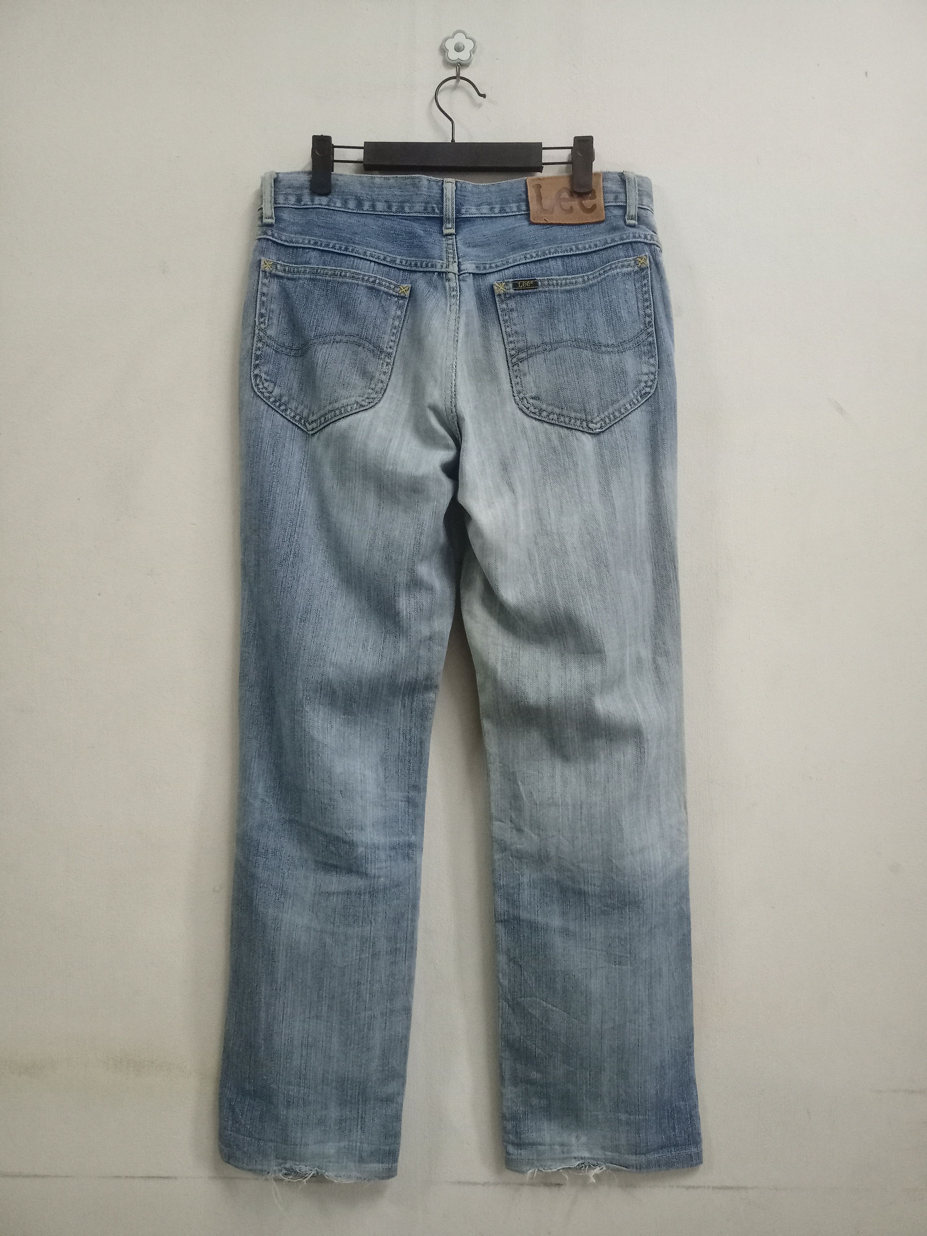 Lee Vintage Japanese Lee Riders Distressed Baggy Jeans Size US 32 / EU 48 - 2 Thumbnail