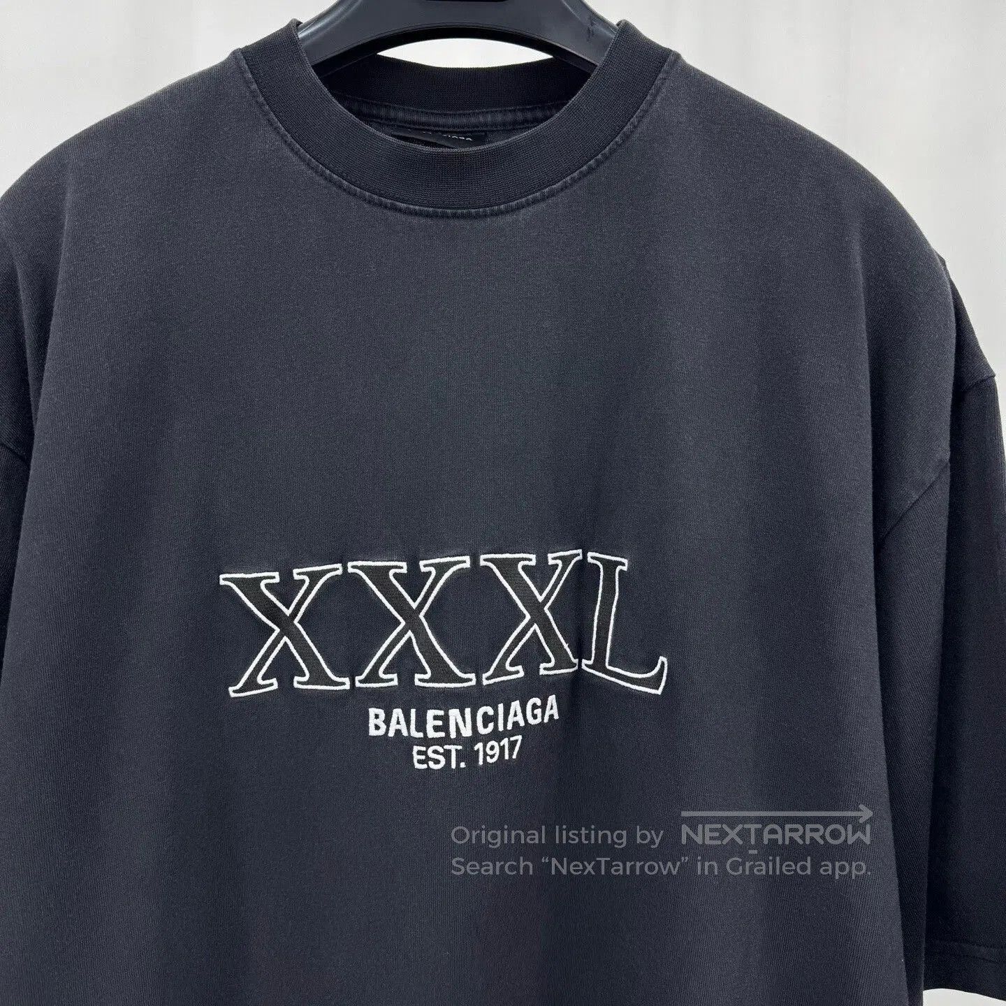 Balenciaga balenciaga embroidered short sleeve t-shirt. Size US XS / EU 42 / 0 - 3 Thumbnail