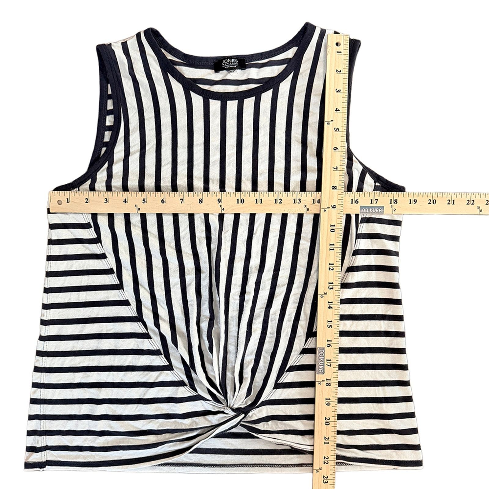 Jones New York Jones New York Signature Tie knot tank women large Size L / US 10 / IT 46 - 7 Thumbnail