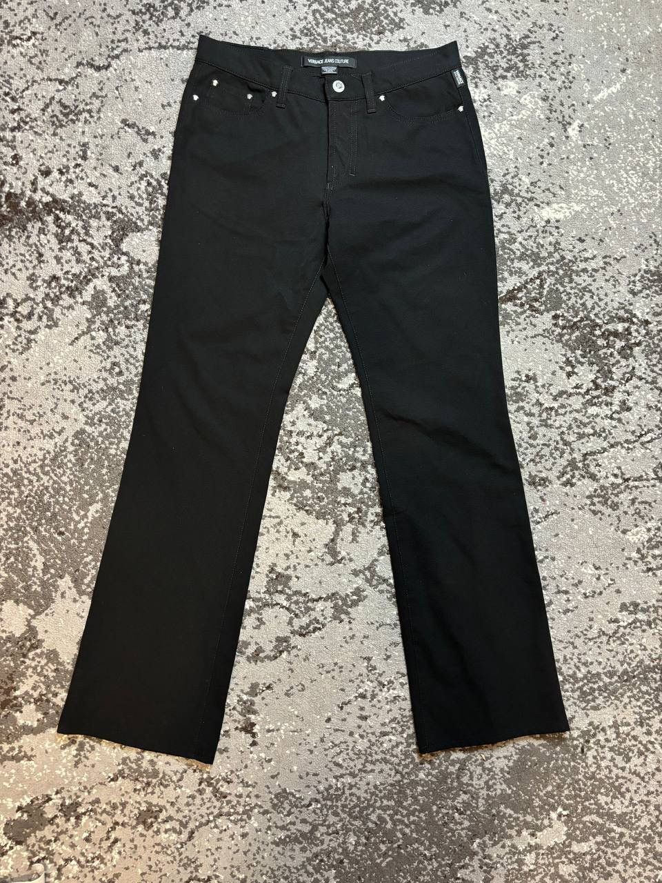 Versace × Versace Jeans Couture × Vintage Vintage Y2K Jeans Couture Stretch Opium Shade Pants Size US 28 / EU 44 - 2 Thumbnail