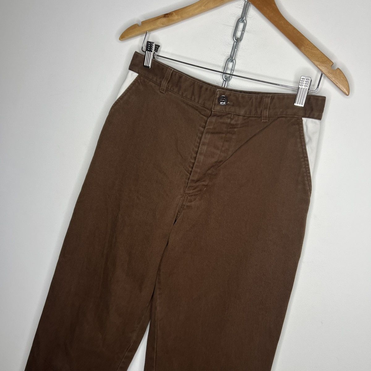Acne Studios Acne Studios Brown Denim Face Jeans Size 28" / US 6 / IT 42 - 3 Thumbnail