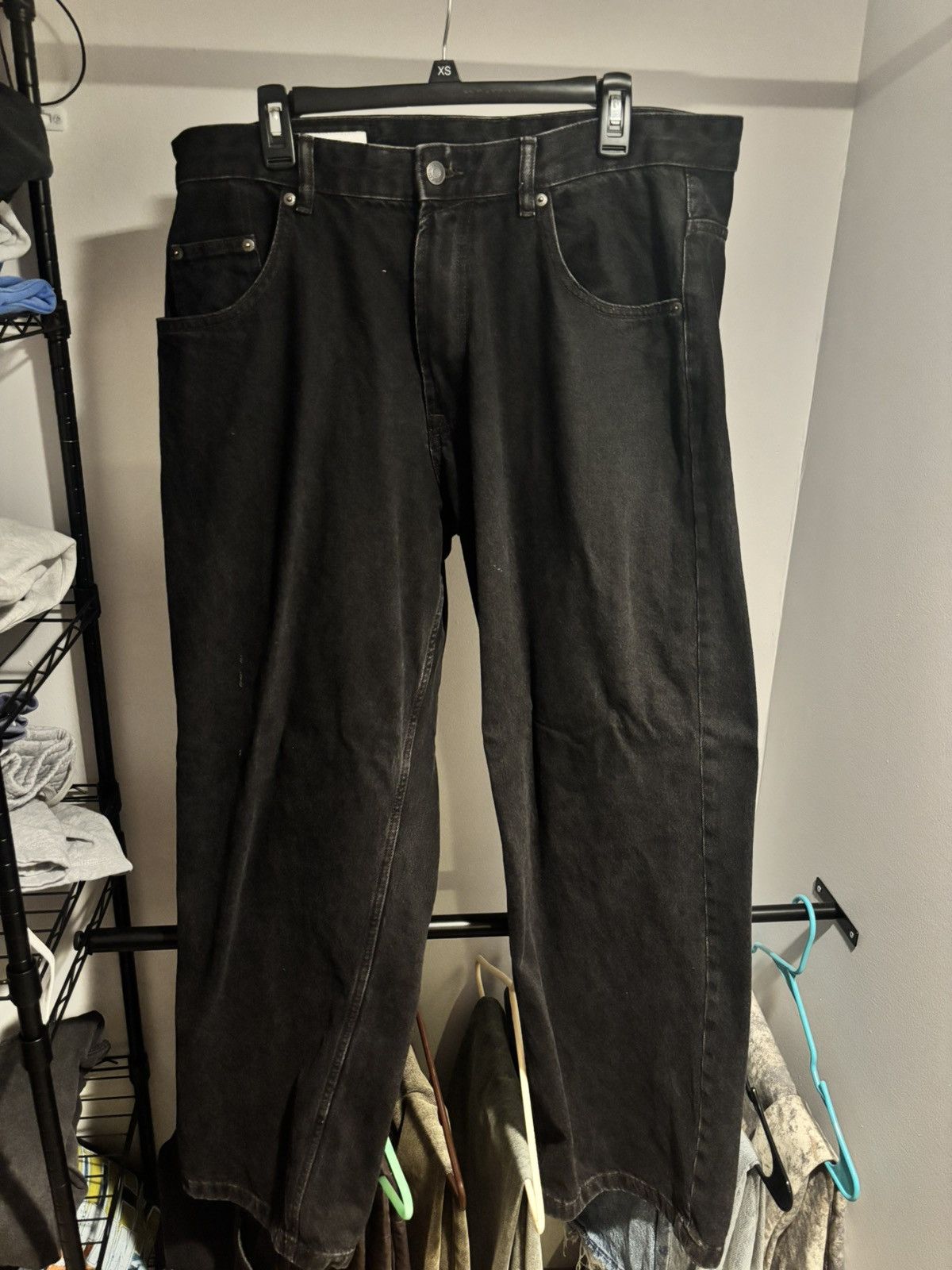 Zara Baggy Zara Jeans Black Size 36 Size US 36 / EU 52 - 3 Thumbnail