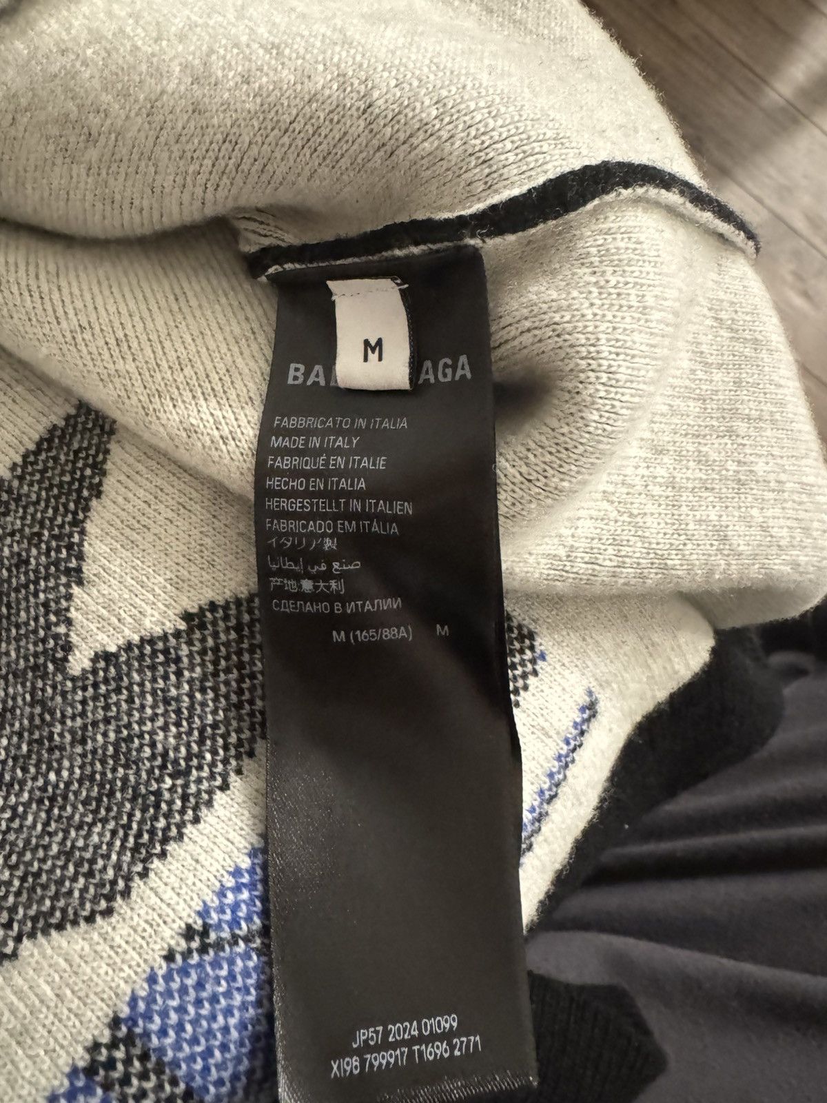 Balenciaga BALENCIAGA MEN’S SKI LONG SLEEVE TURTLENECK Size US M / EU 48-50 / 2 - 6 Thumbnail