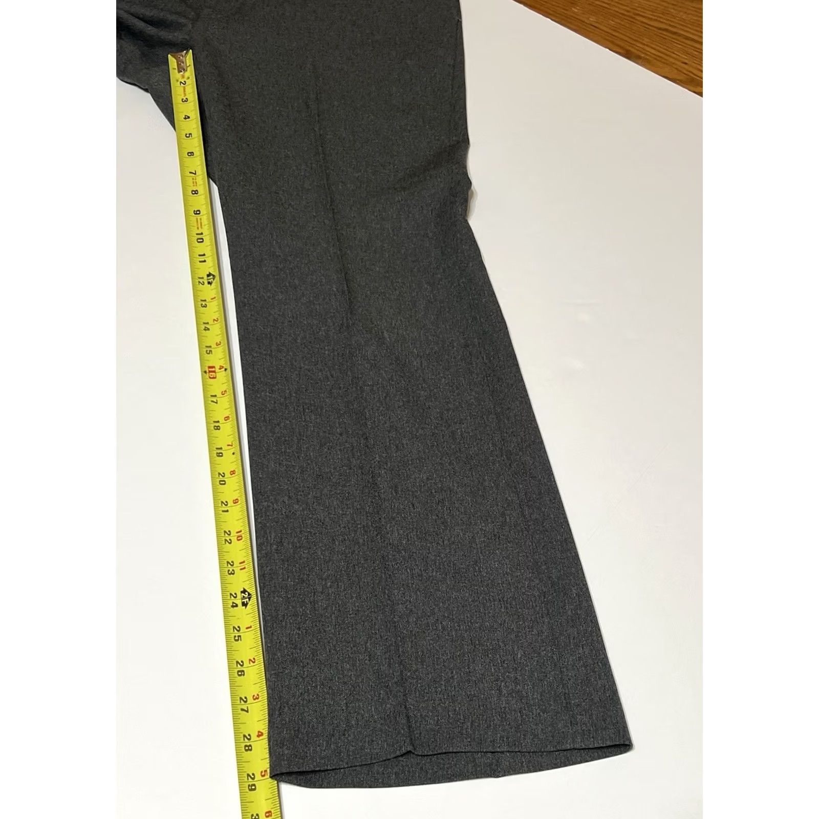 Levi's VTG Levi's Pants Mens 36x29 Gray Dress Trousers Slacks 90s Retro USA Straight Front Linen? Size US 36 / EU 52 - 5 Thumbnail