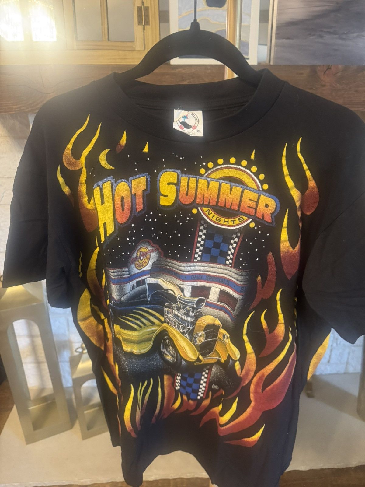 Other Vintage Hot Rod hot summer nights graphic tee Size US XL / EU 56 / 4 - 2 Thumbnail