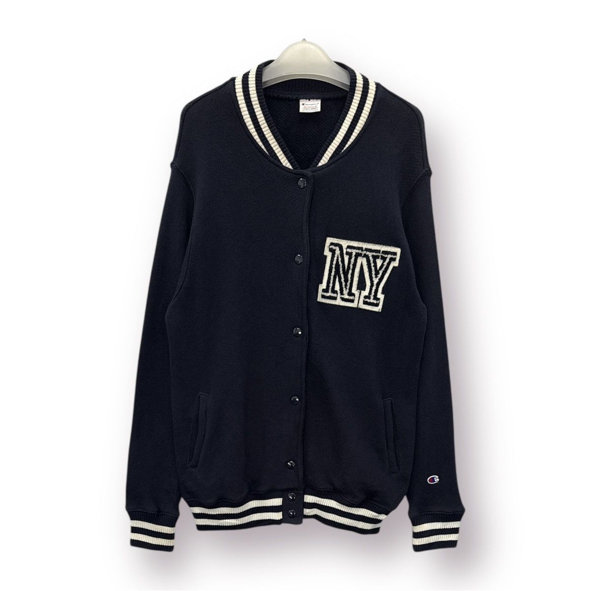 Champion × Hypebeast 🔥 Champion Women NY Logo Sweat Varsity - M Size M / US 6-8 / IT 42-44 - 1 Thumbnail