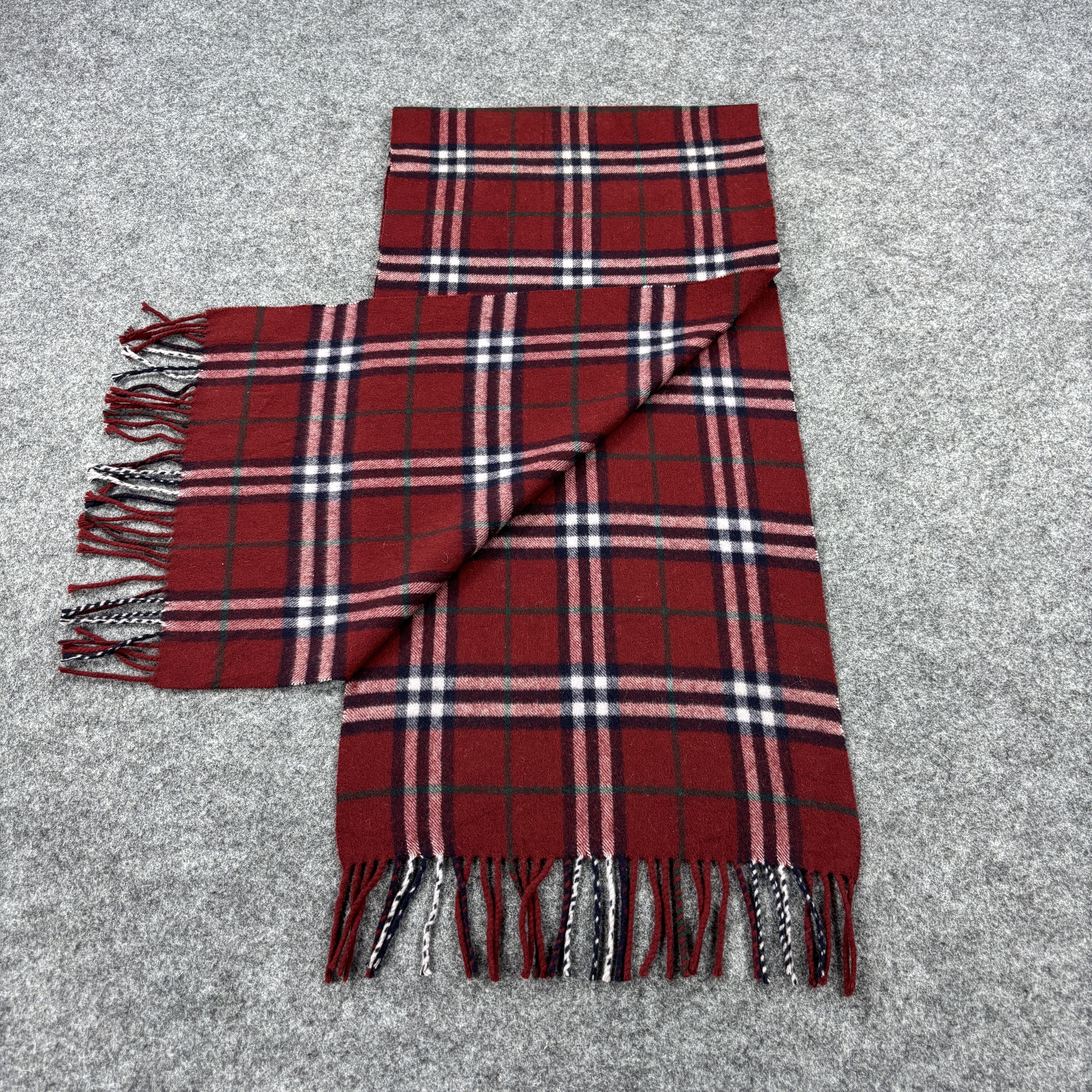 Burberry × Vintage GF10701 Burberry Scarf Neck Wear Muffler Nova Check Size ONE SIZE - 5 Thumbnail